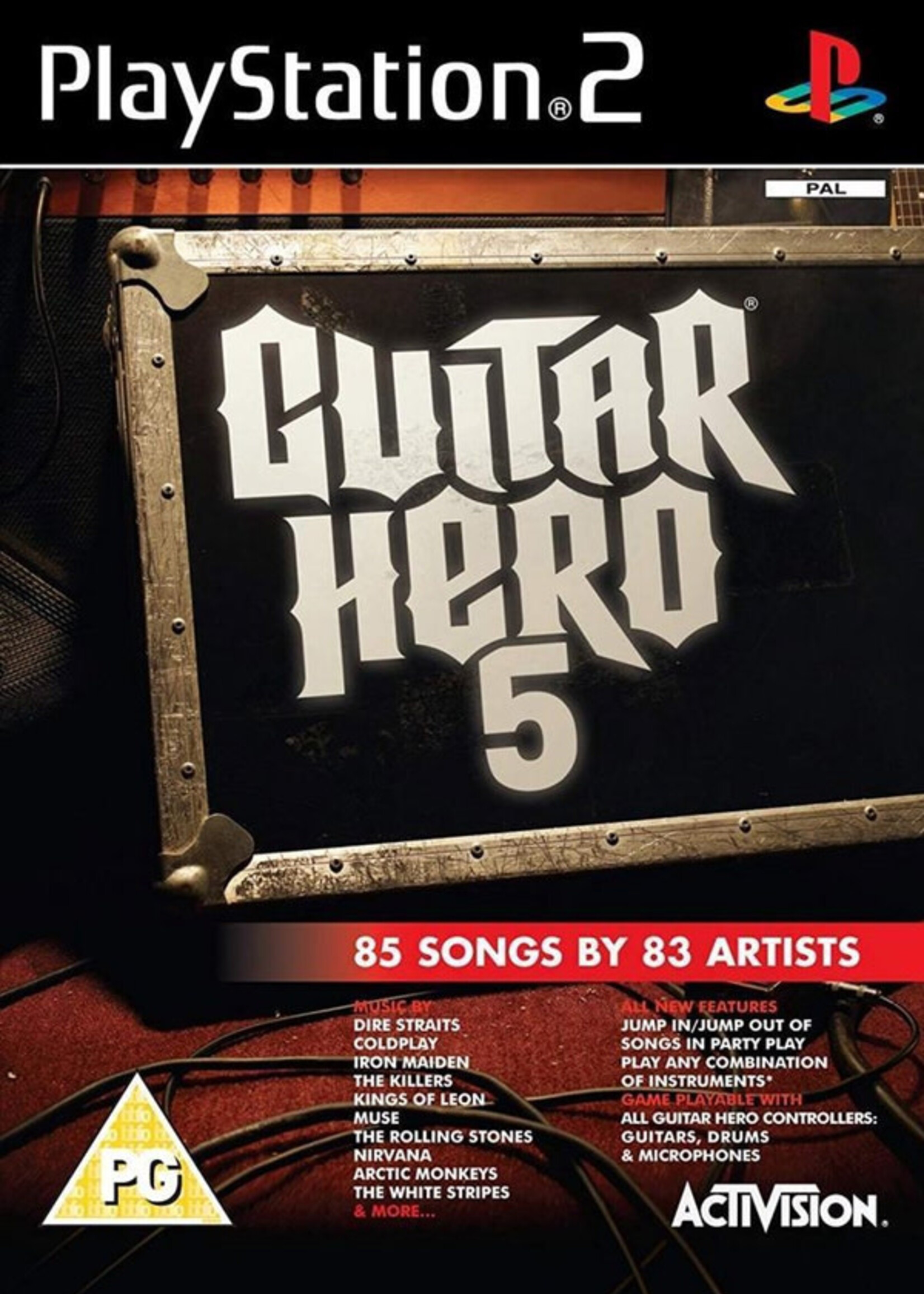 Guitar Hero 5 PS2
