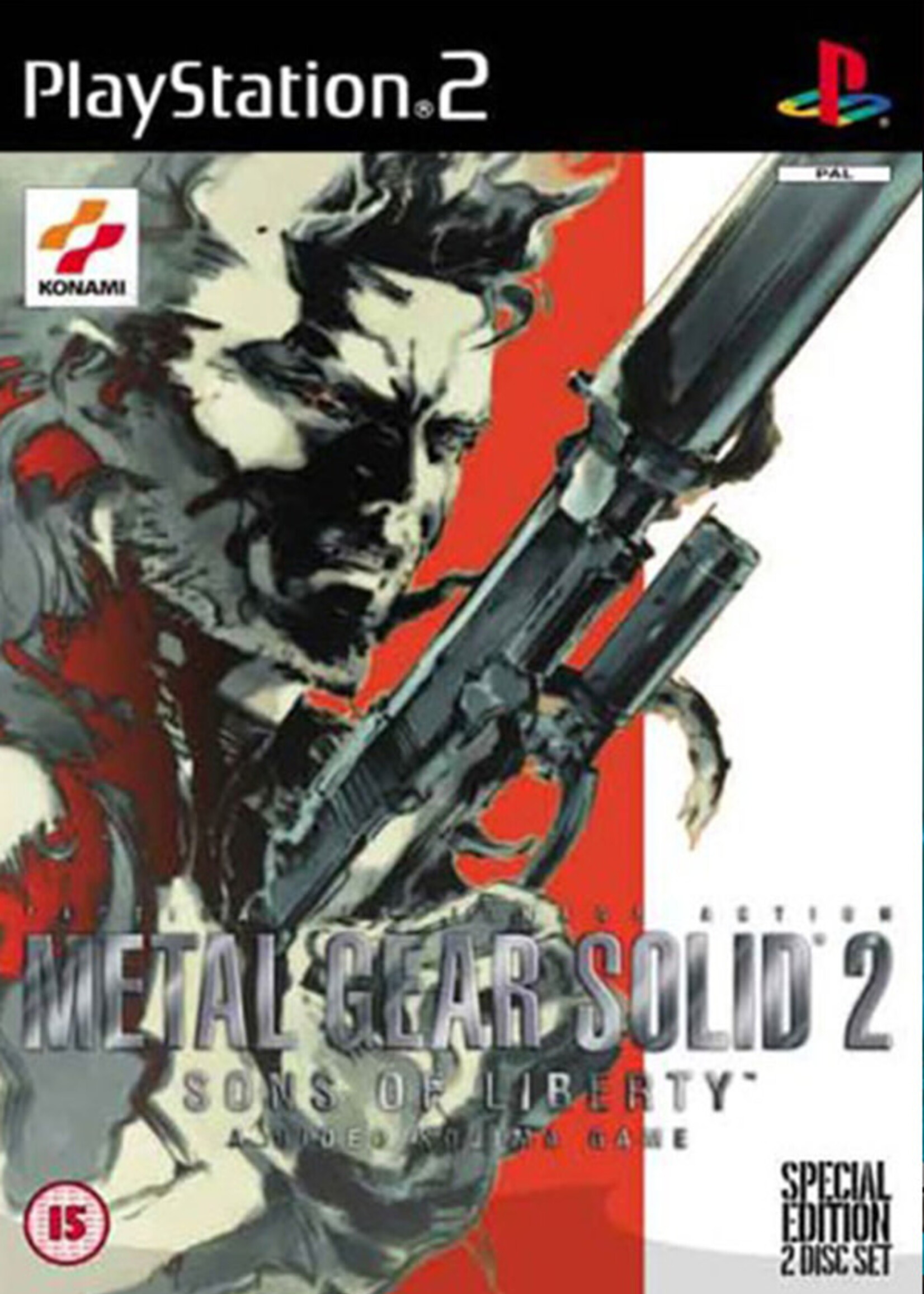 Metal Gear Solid 2 Sons Of  Liberty PS2