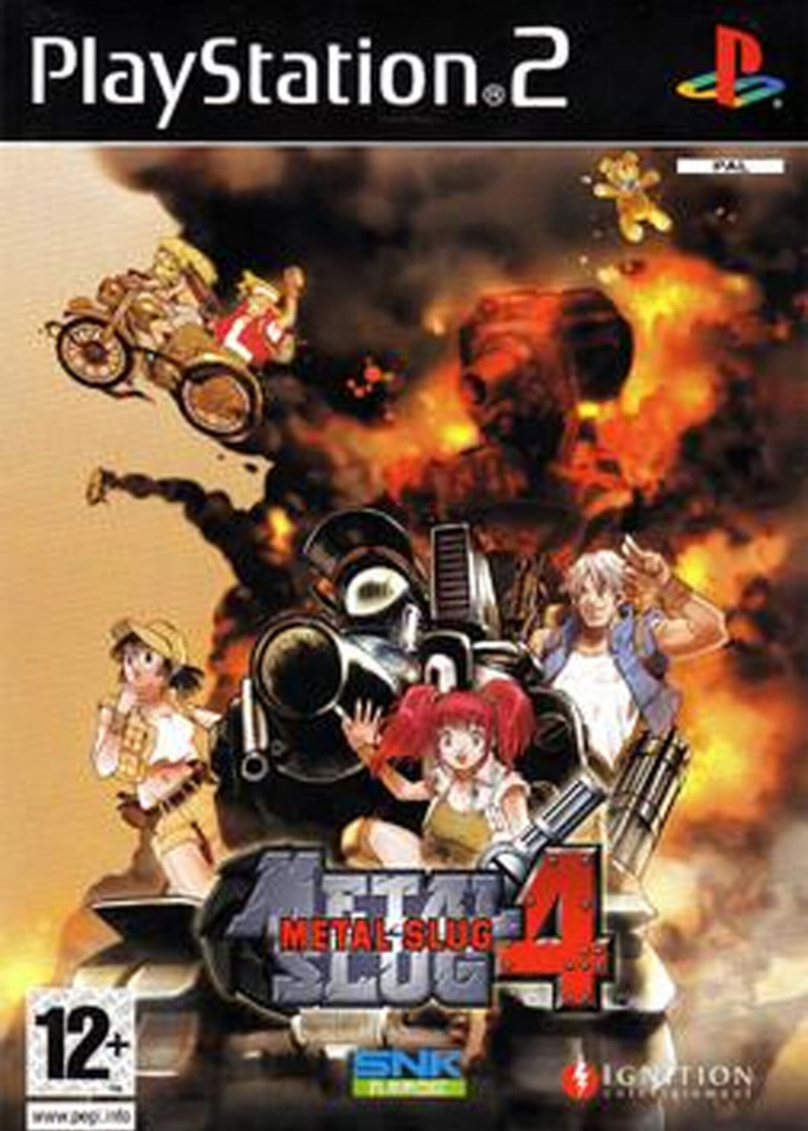 Metal Slug 4 PS2