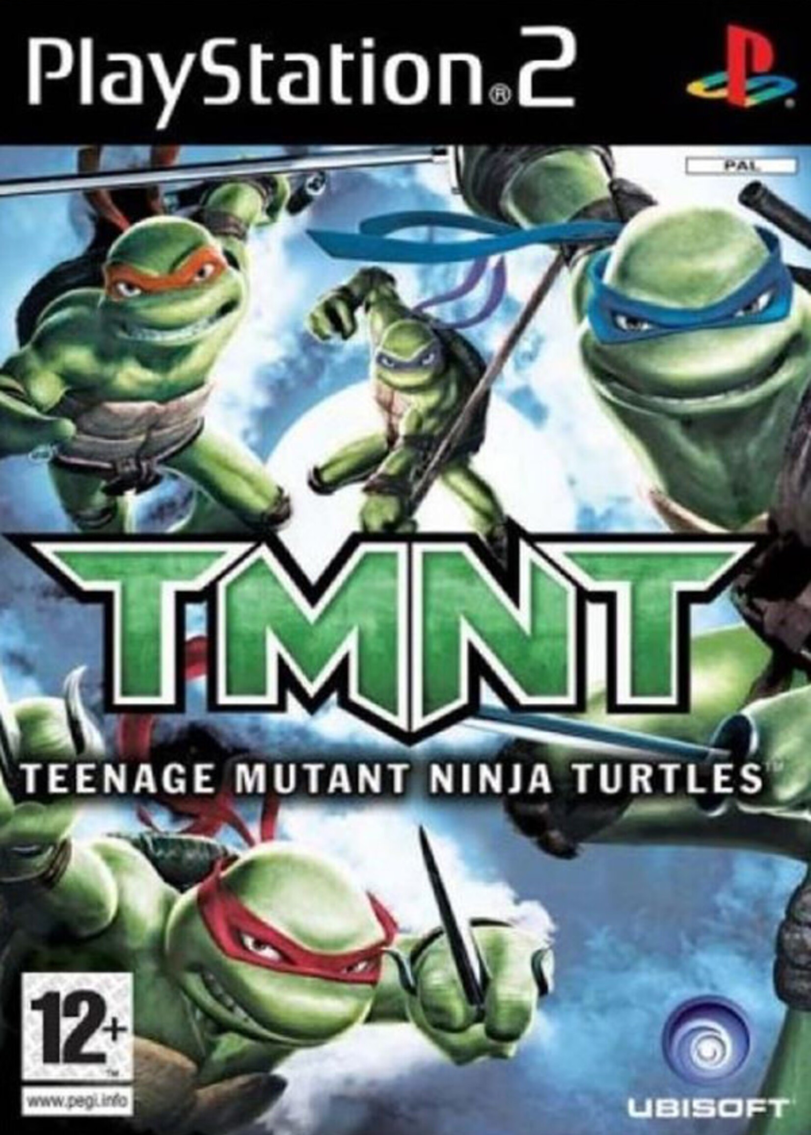 TMNT Teenage Mutant Ninja Turtles PS2