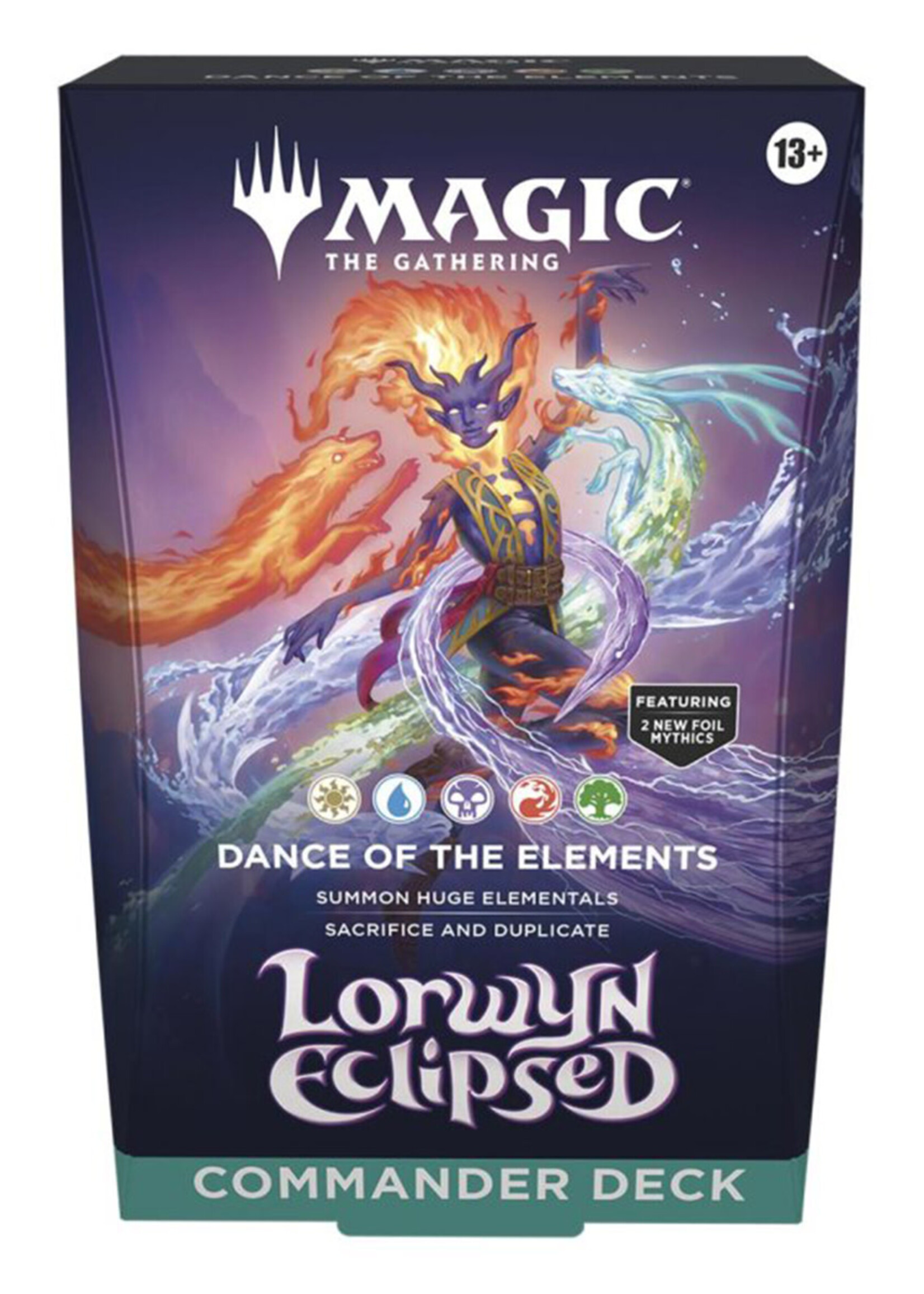 Magic Lorwyn Eclipsed Commander Deck Dance Of The Elements