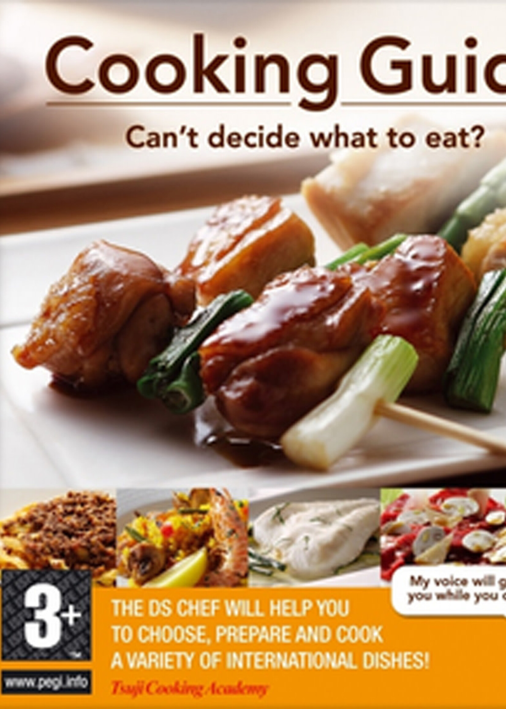 Cooking Guide Can't Decide What To Eat? DS