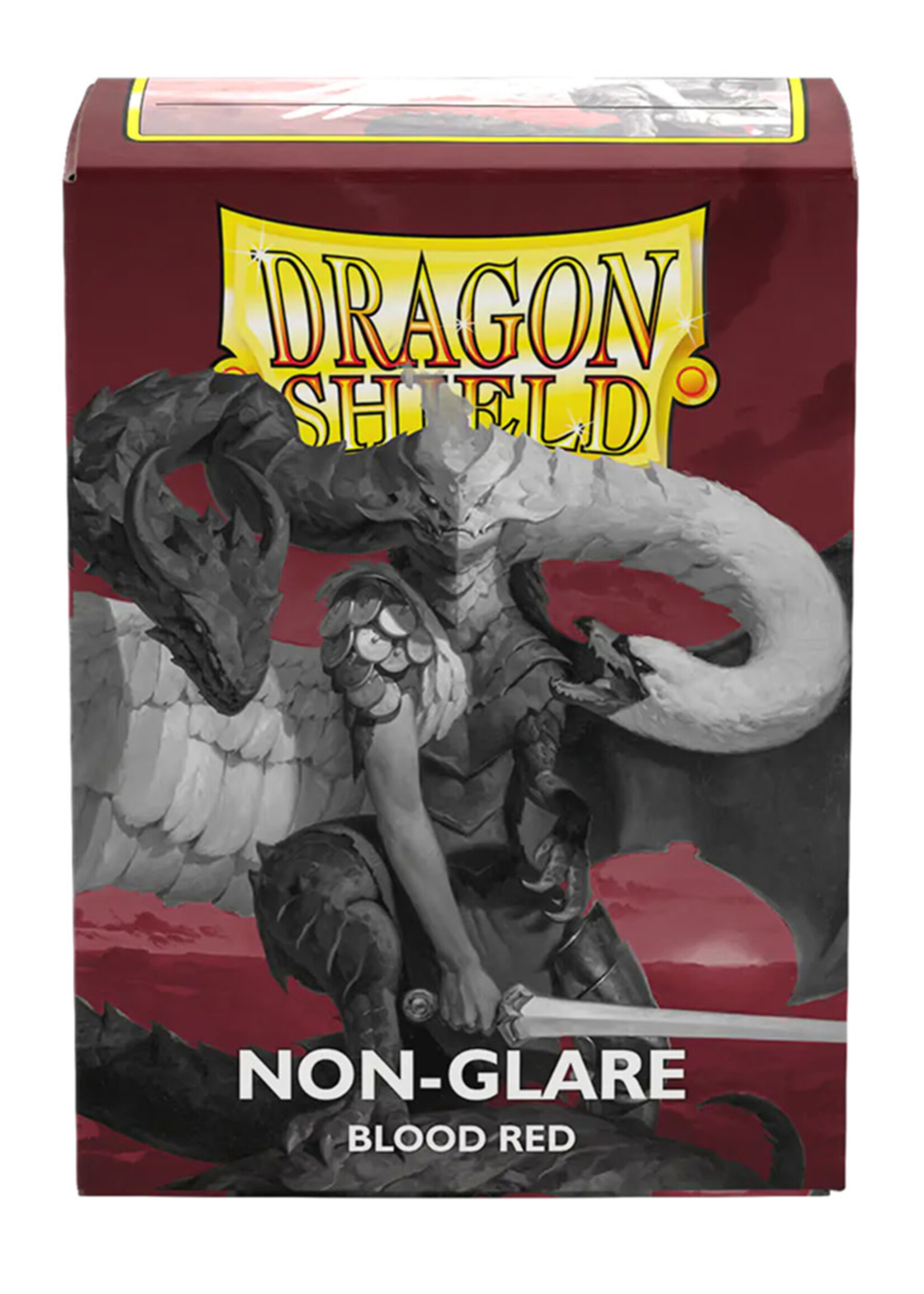 Sleeves Dragon Shield Non-Glare Matte Blood Red 100