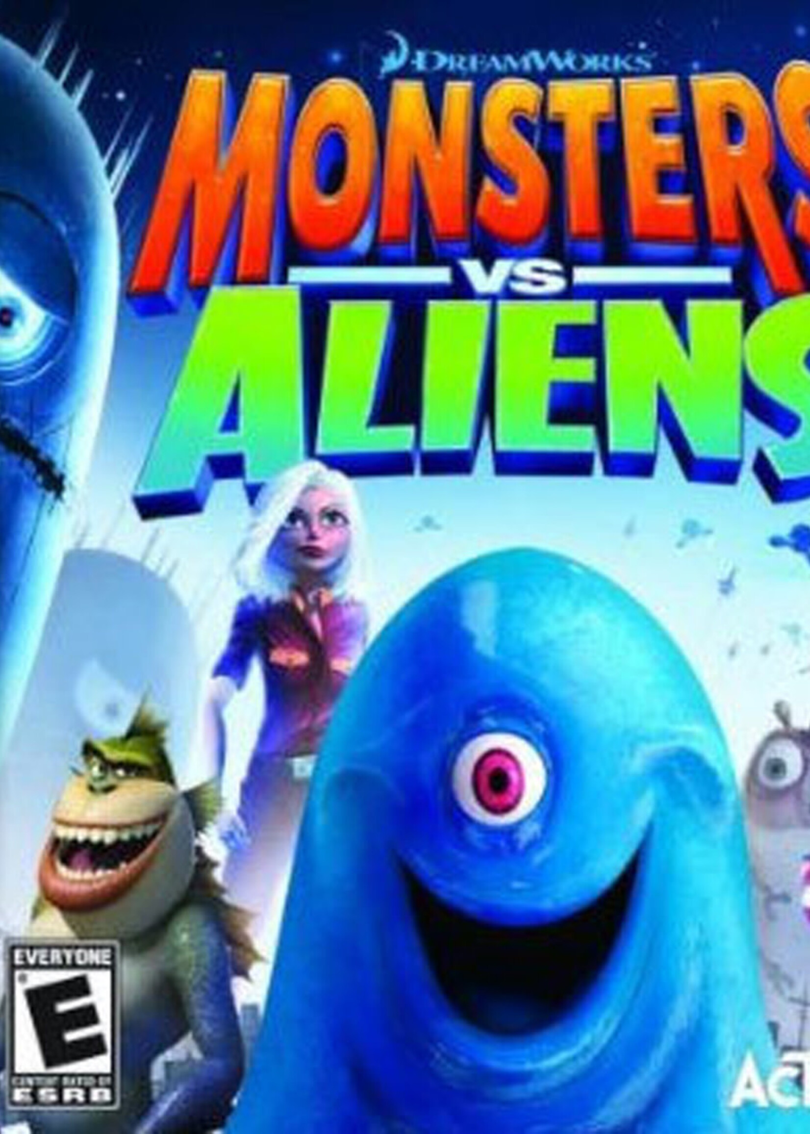 Monsters vs Aliens DS