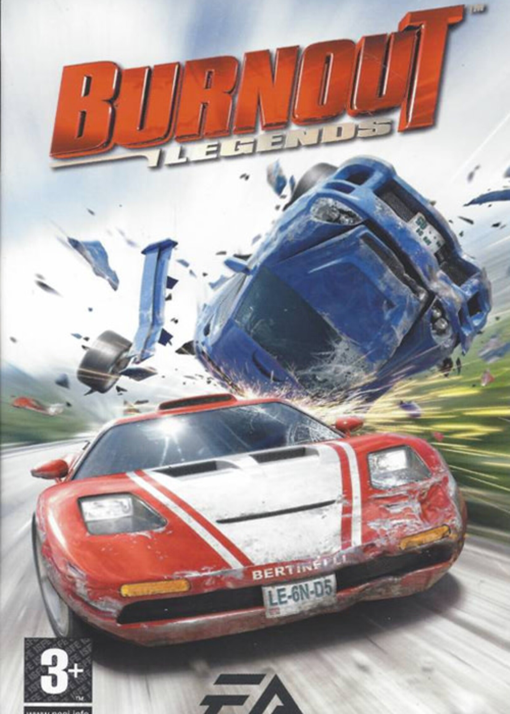 Burnout Legends PSP