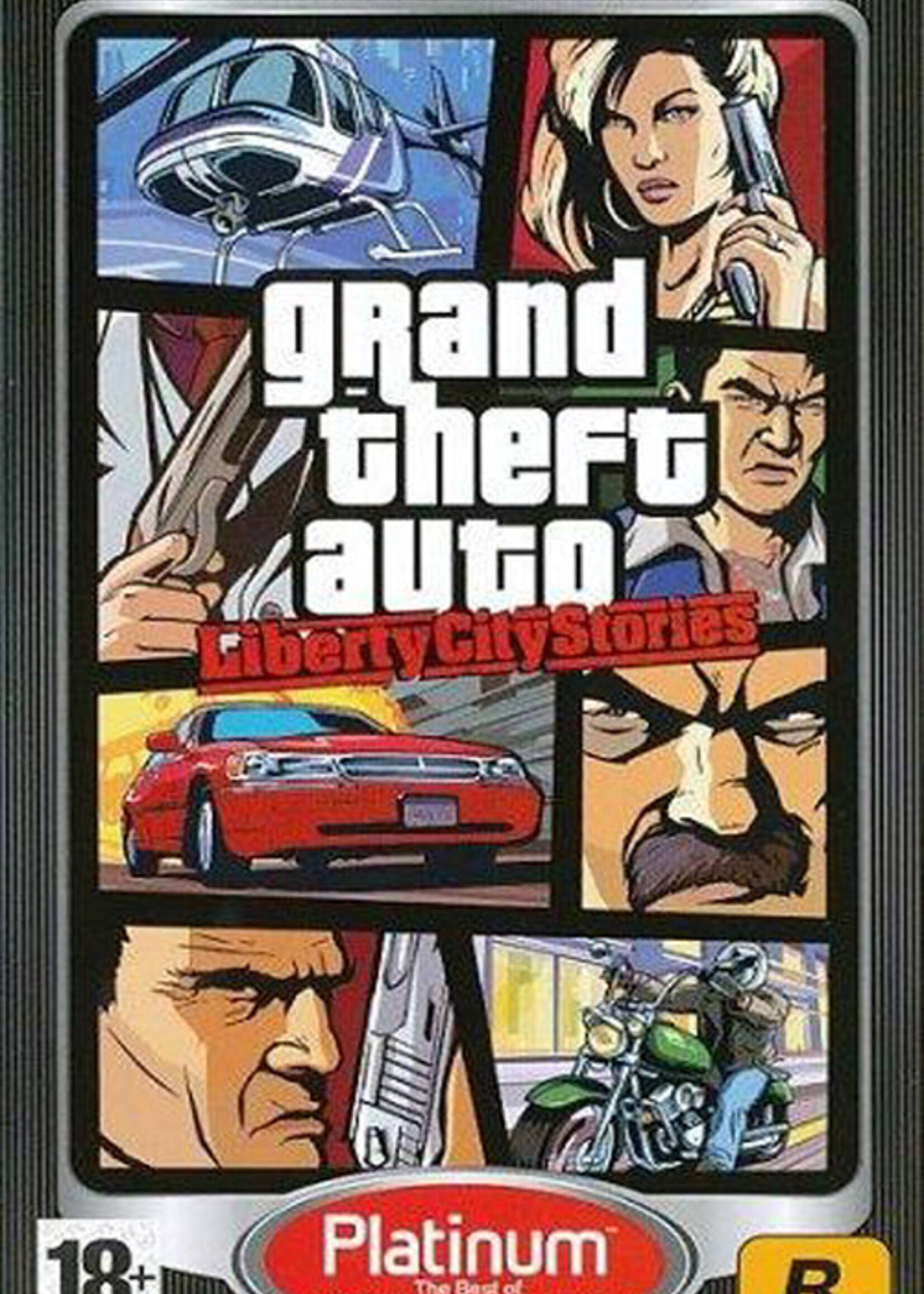GTA Grand Theft Auto Liberty City Stories PSP