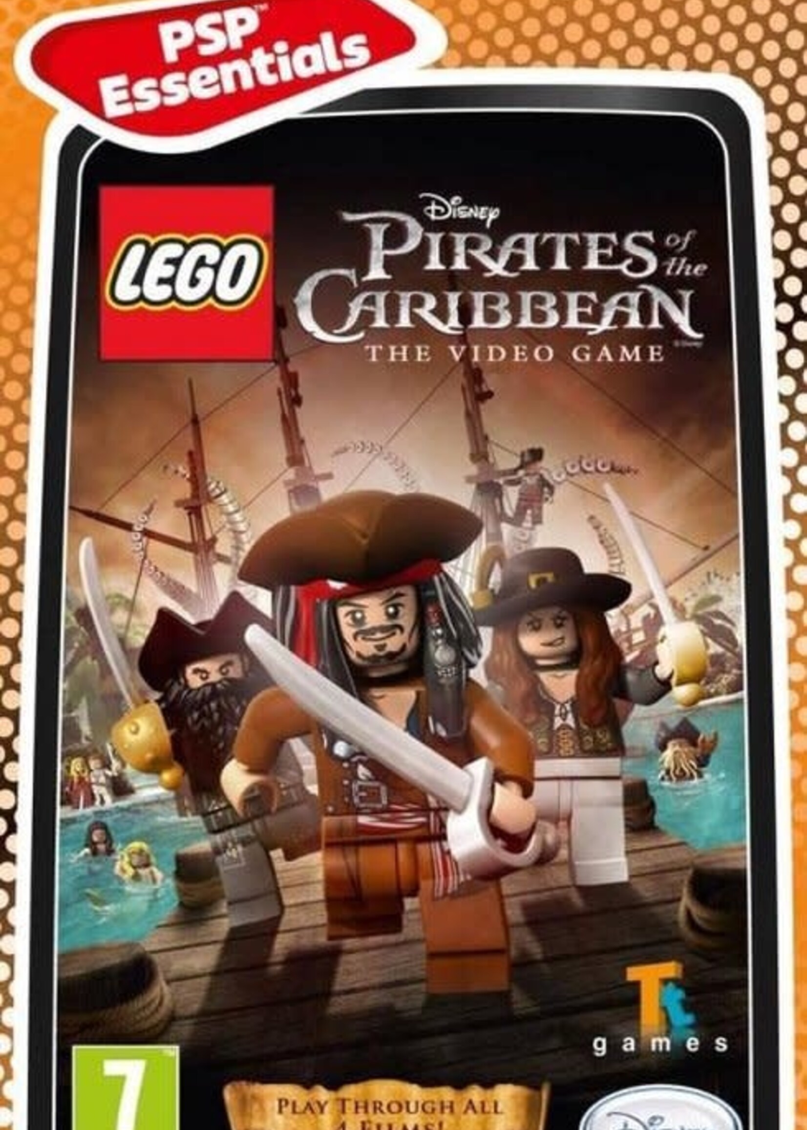 Lego Pirates Of The Caribbean The Video Game PSP
