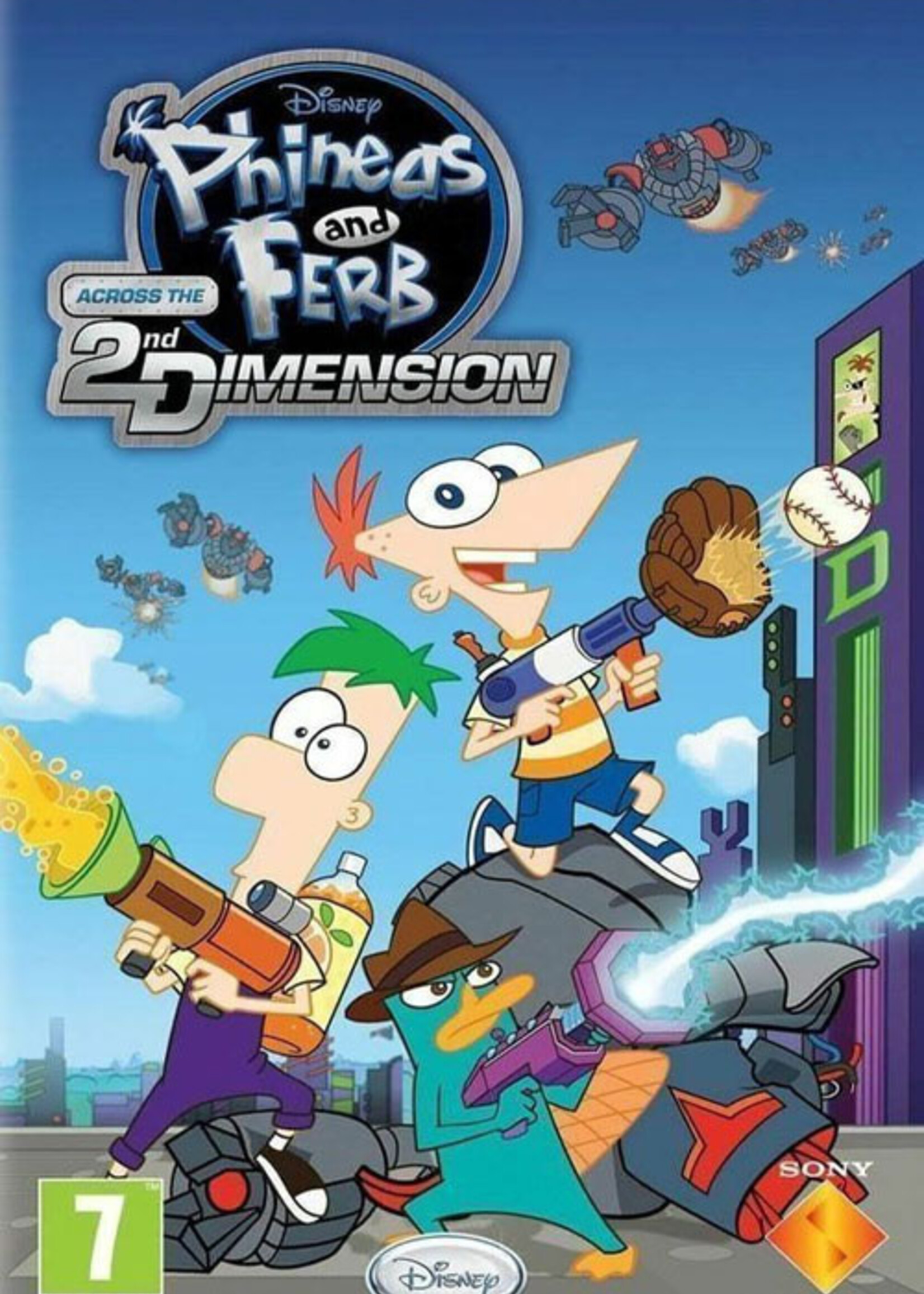 Phineas and Ferb Across the 2nd Dimension PSP