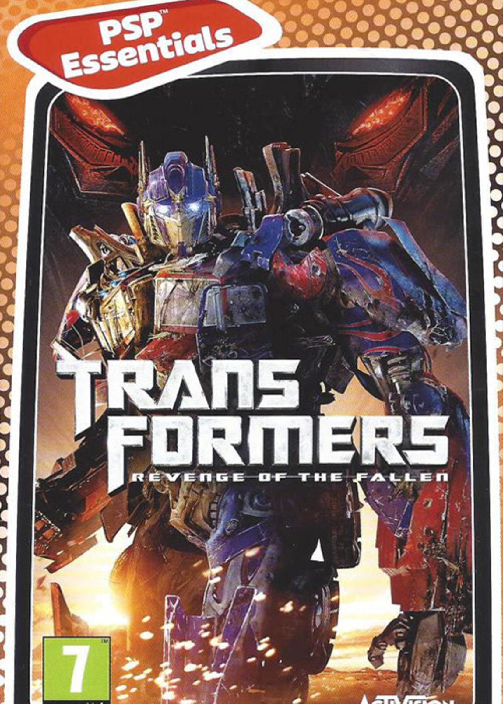 Transformers Revenge Of The Fallen PSP
