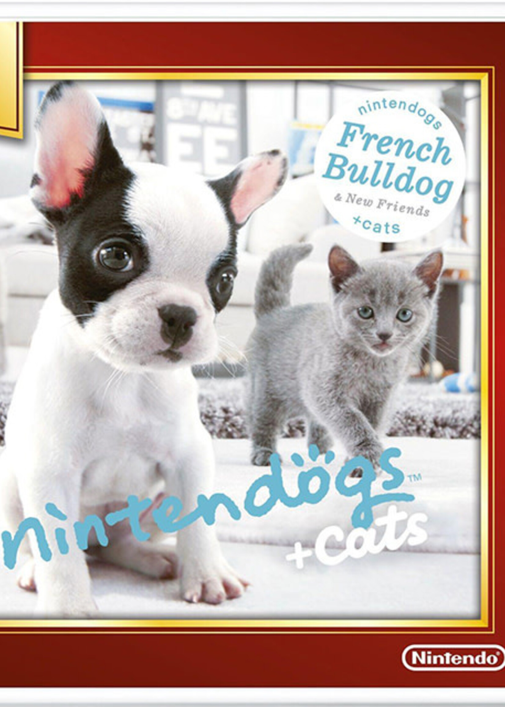 Nintendogs + Cats French Bulldog 3DS