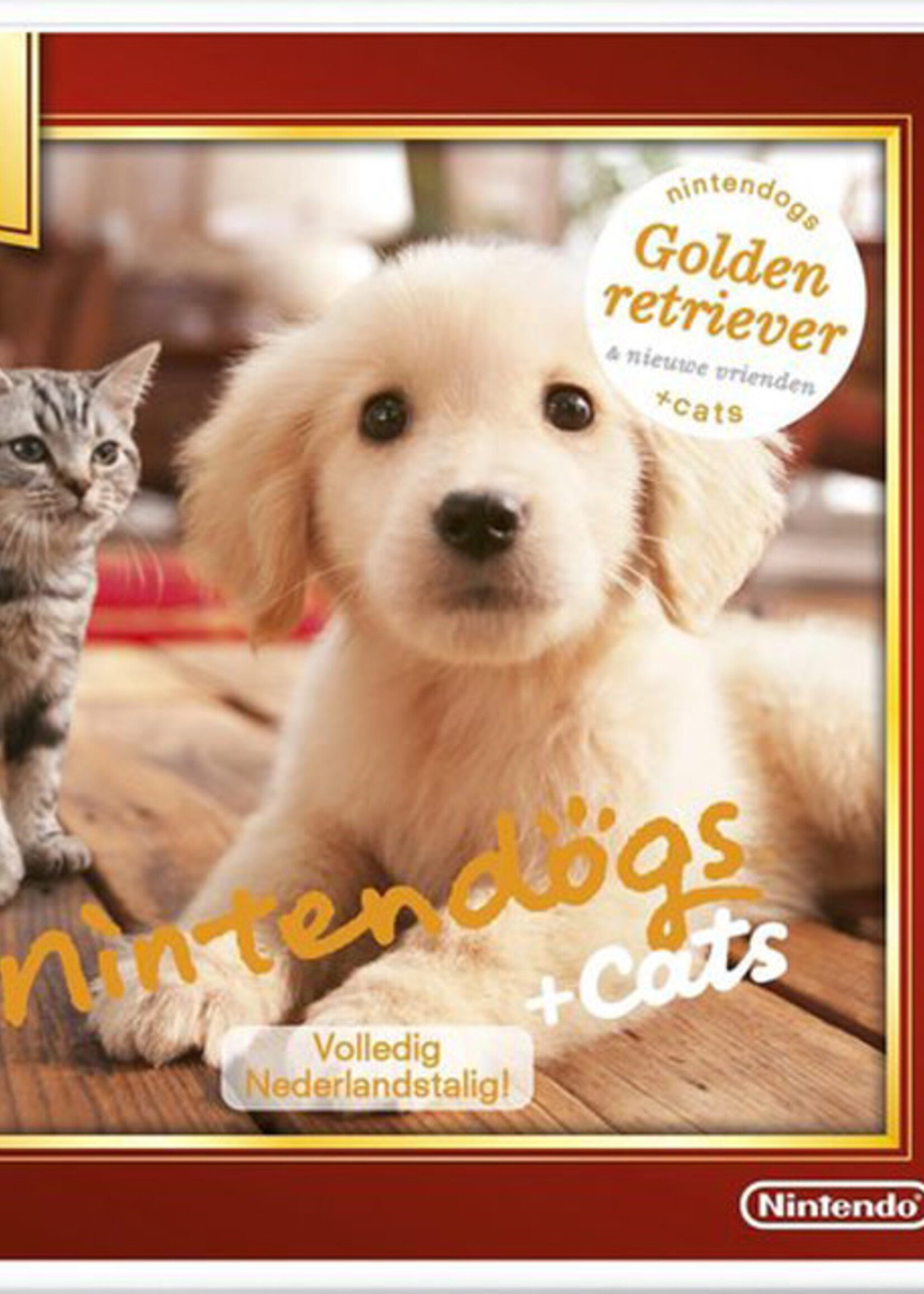Nintendogs + Cats Golden Retriever 3DS