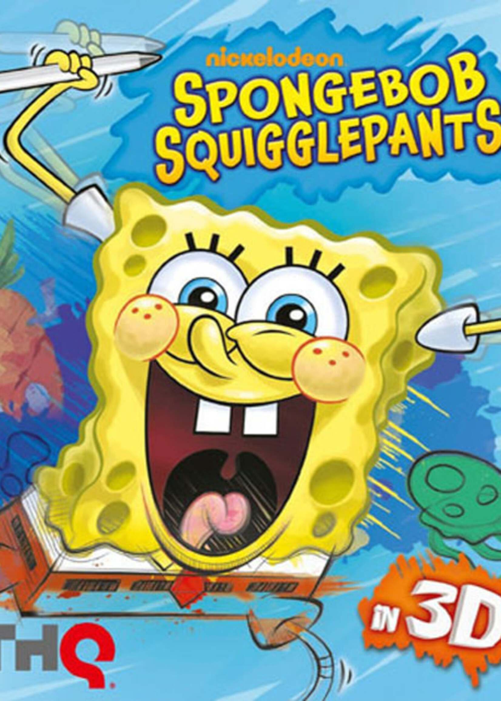 Spongebob Squarepants De Onnozele Krabbelaar 3DS