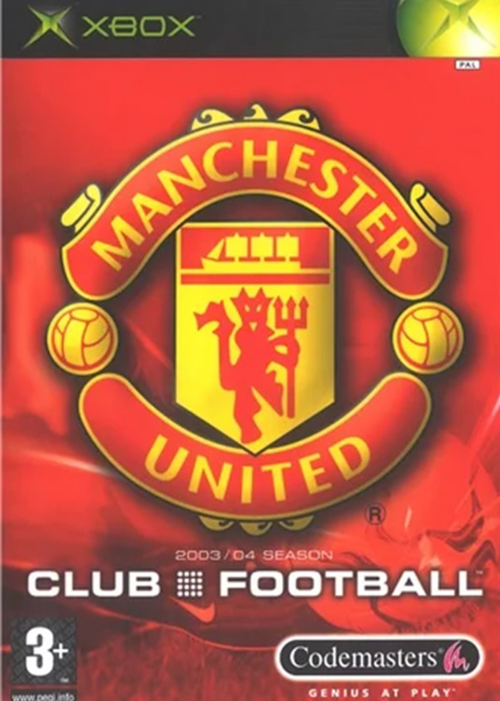 Club Football Manchester        United 2003/04 Season Xbox