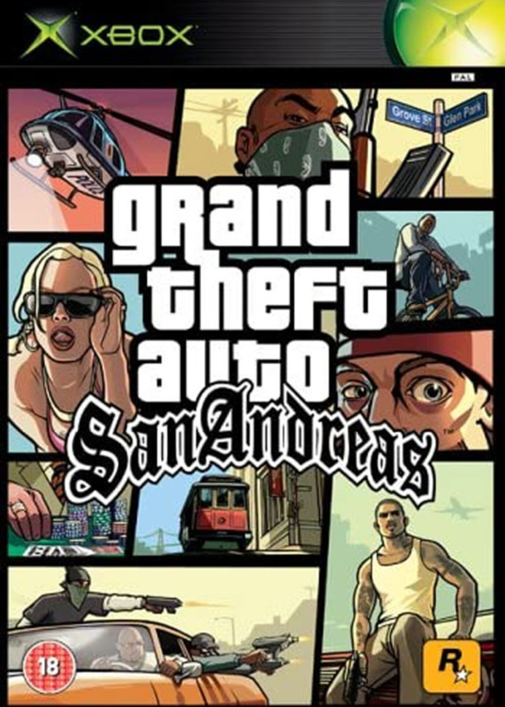 Grand Theft Auto San Andreas Xbox