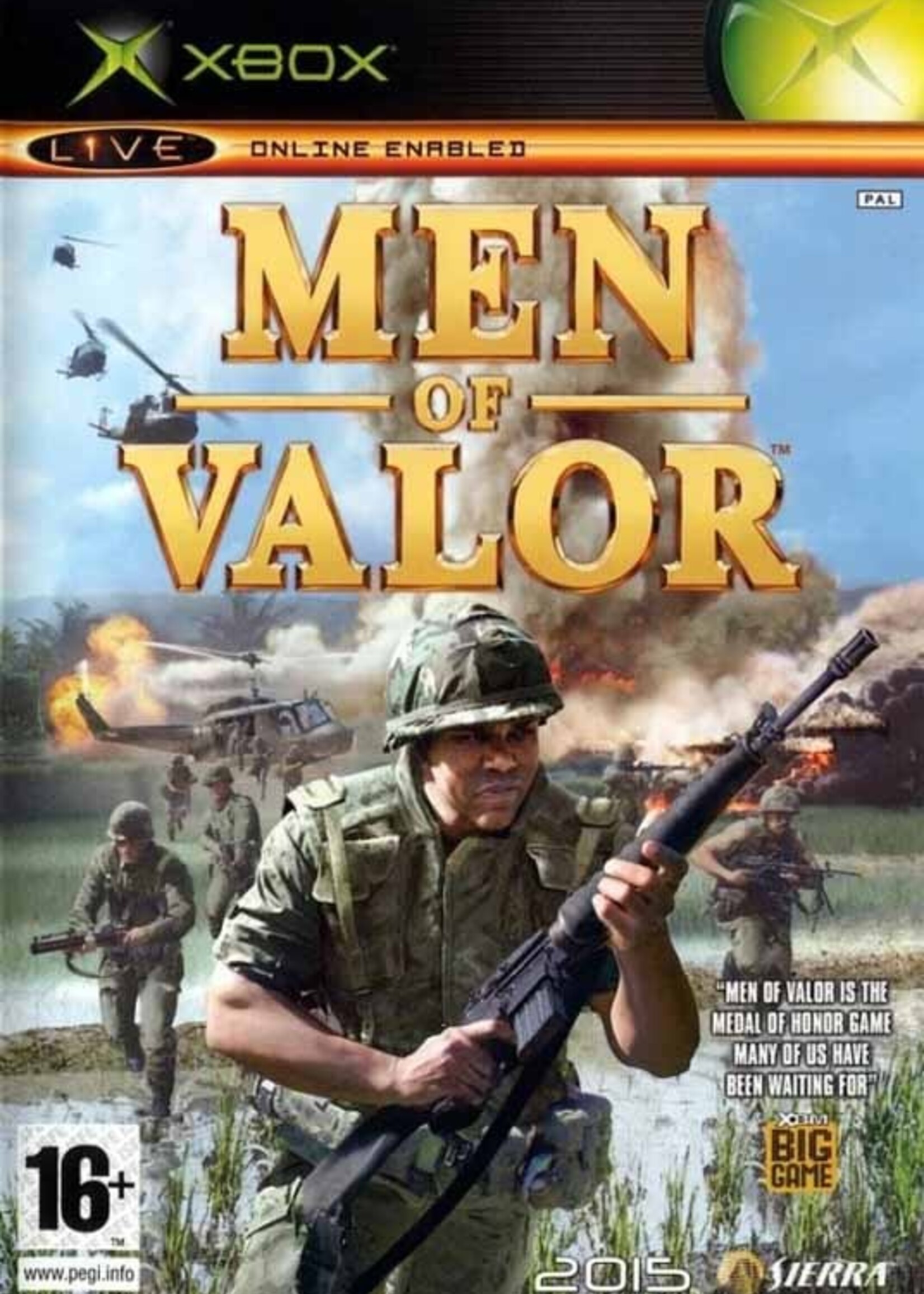 Men Of Valor Xbox
