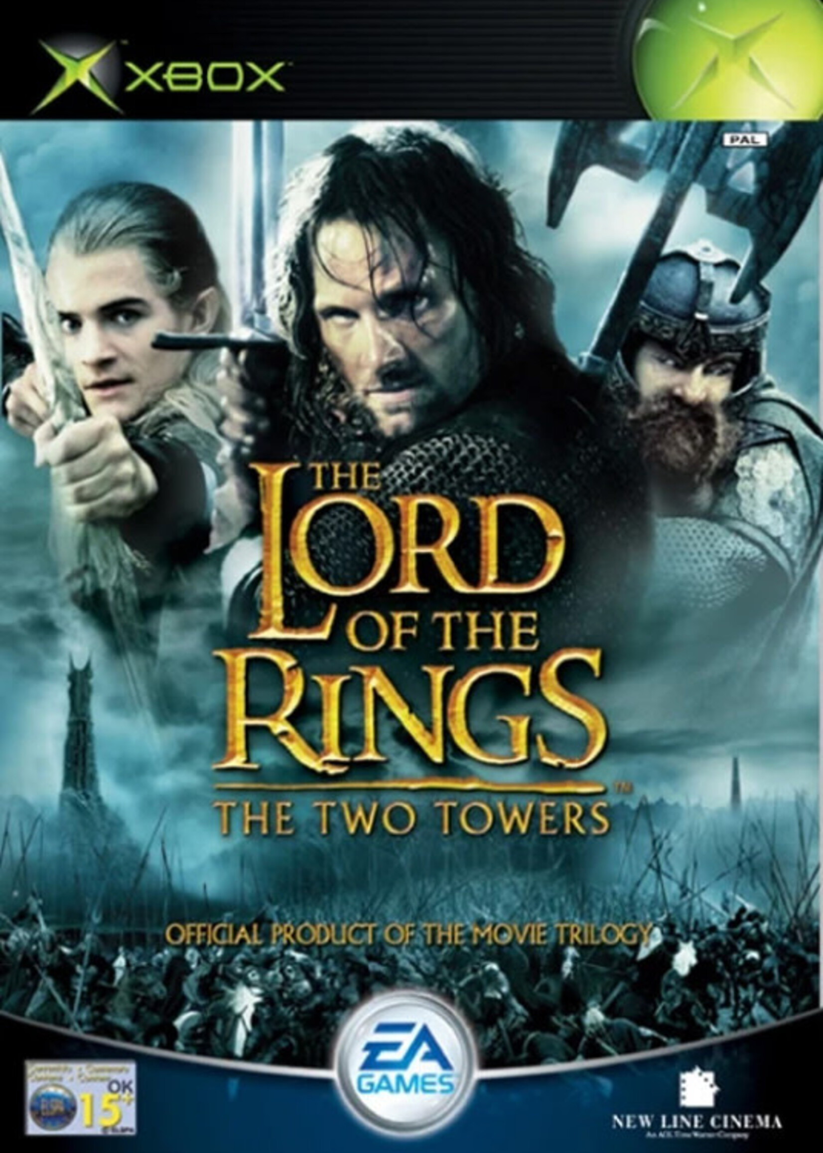 The Lord Of The Rings the Two Towers Xbox