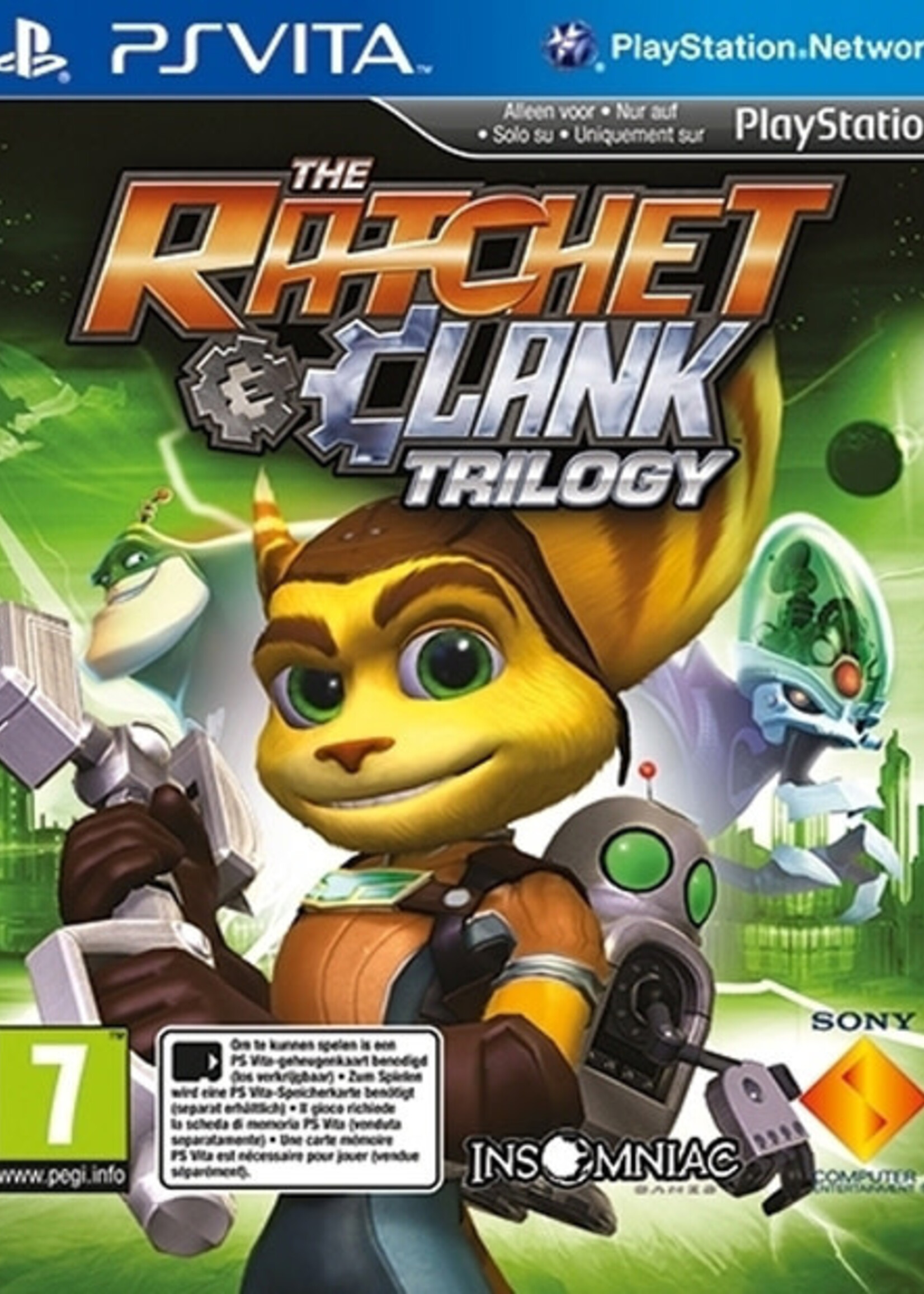 The Ratchet & Clank Trilogy PSVita