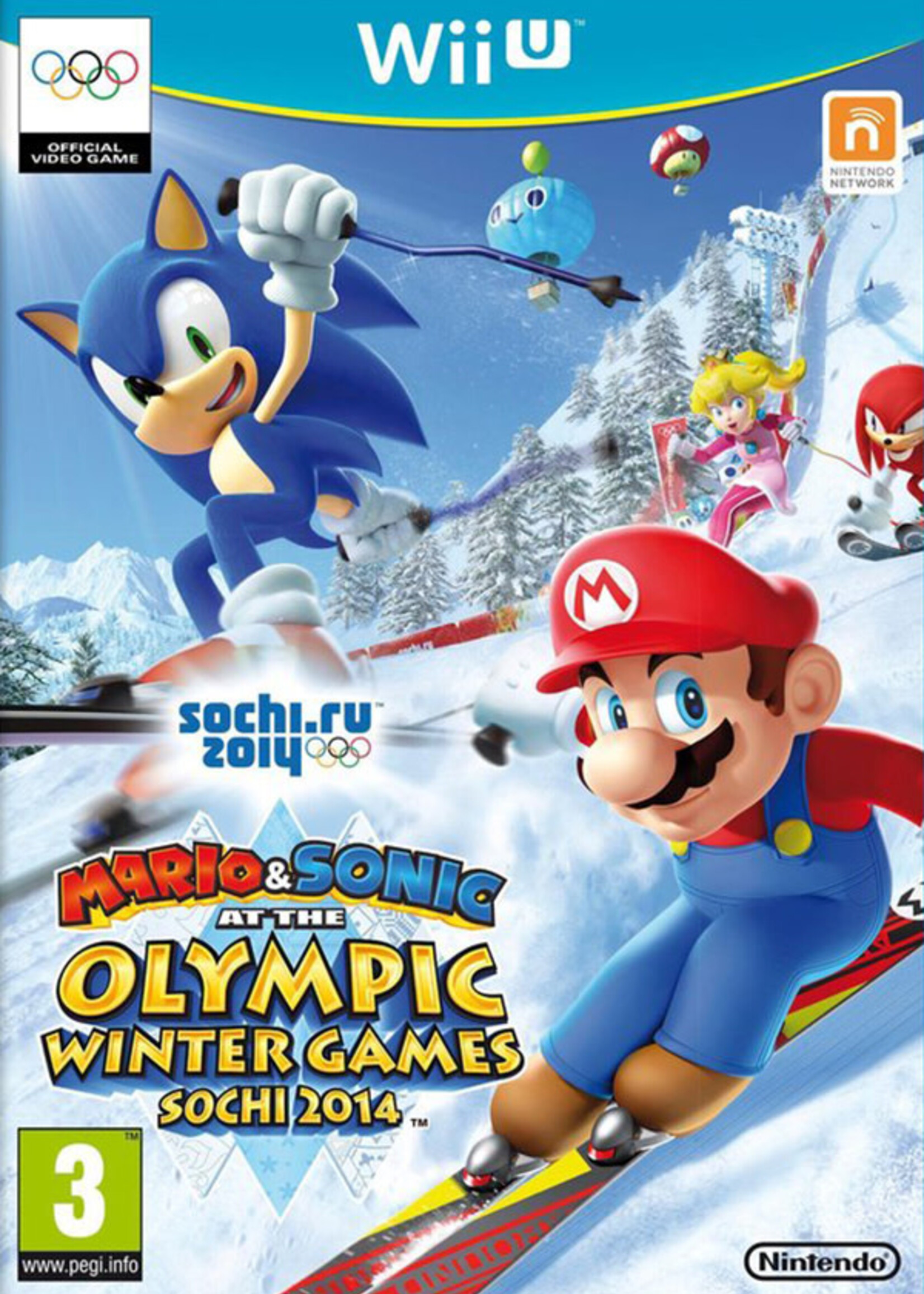 Mario & Sonic op de Olympische  Spelen Sotsji 2014 WiiU