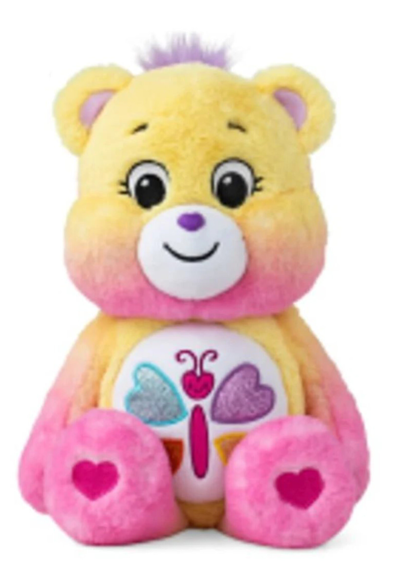 Carebear Calming Heart Bear Box Knuffel 35cm
