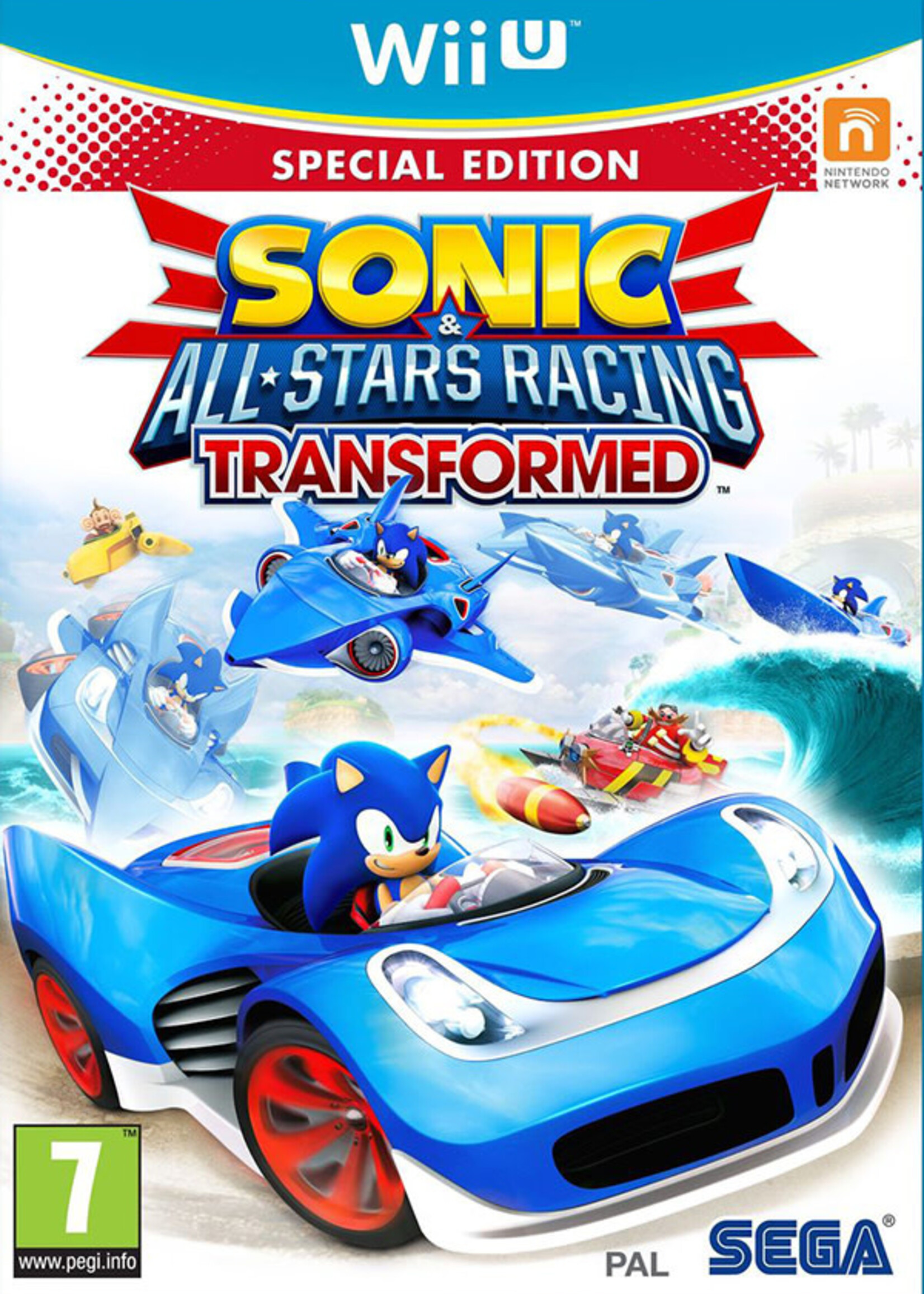 Sonic & All Stars Racing Transformed WIIU