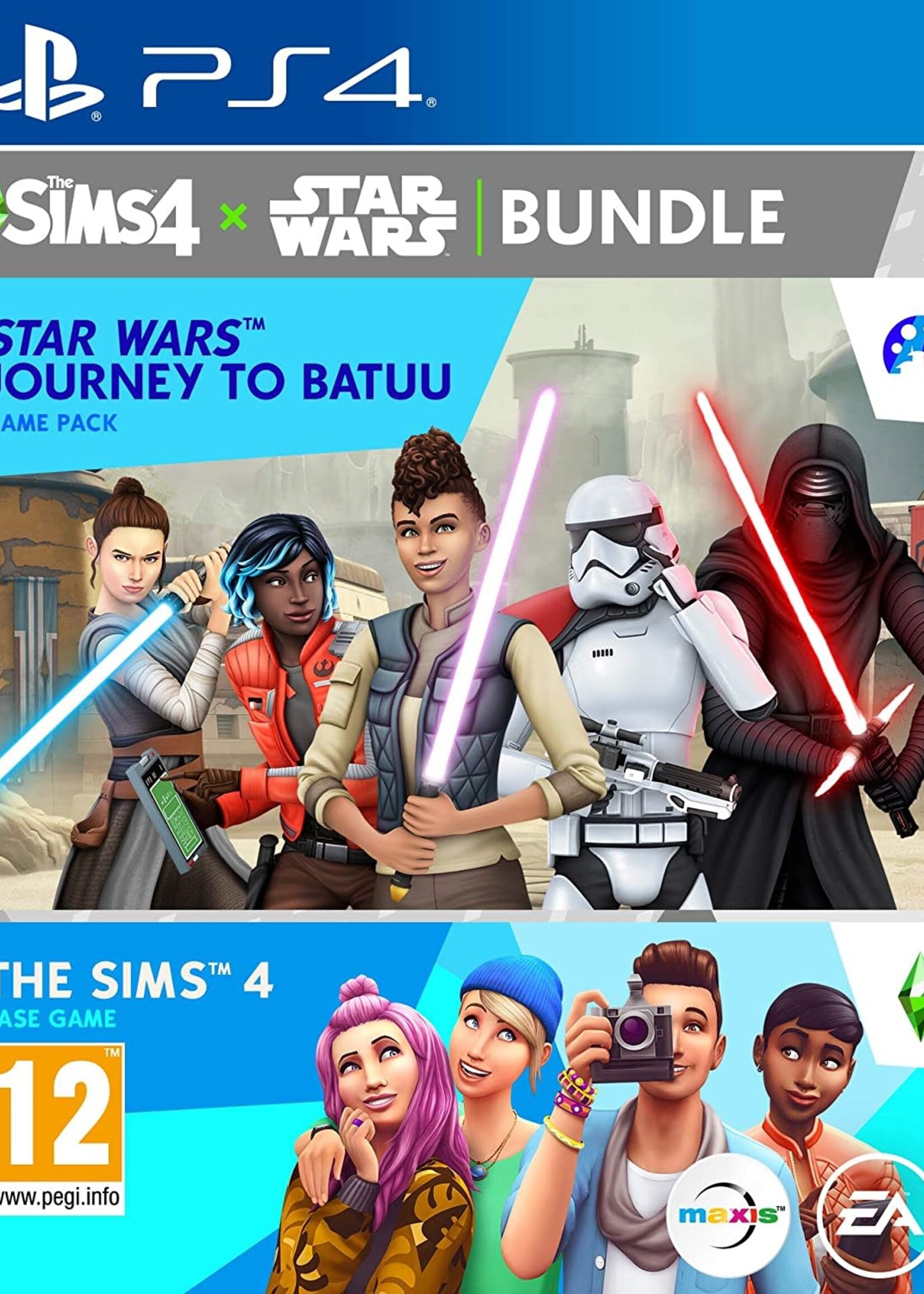 Sims 4 Star Wars Journey to Batuu Bundle PS4