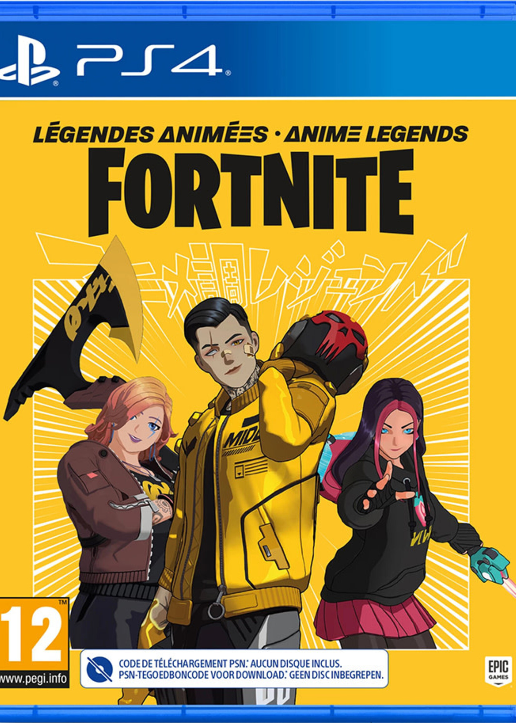 Fortnite Anime Legends PS4 VOUCHER