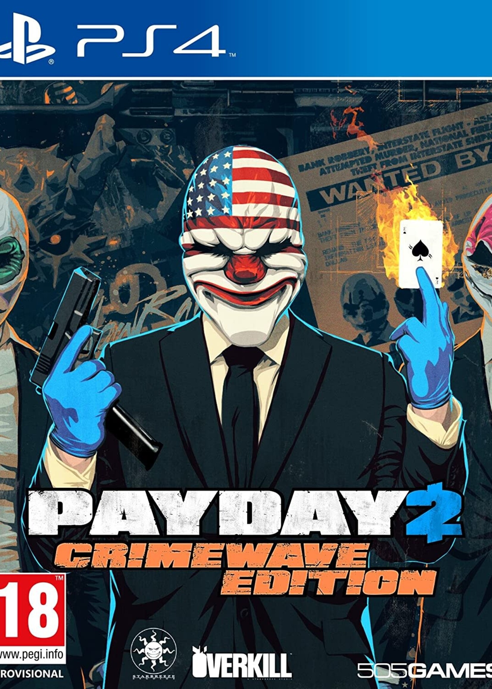 Payday 2 Crime Wave Edition PS4