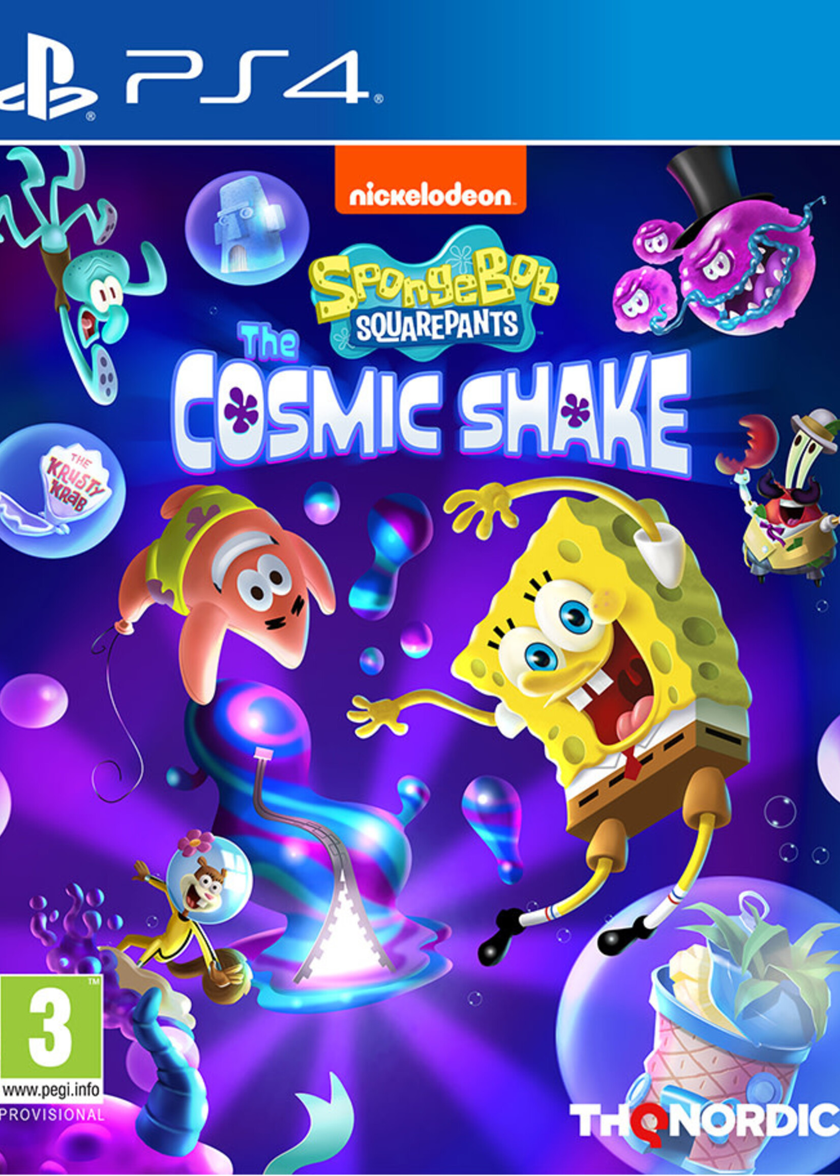 Spongebob Squarepants The Cosmic Shake PS4