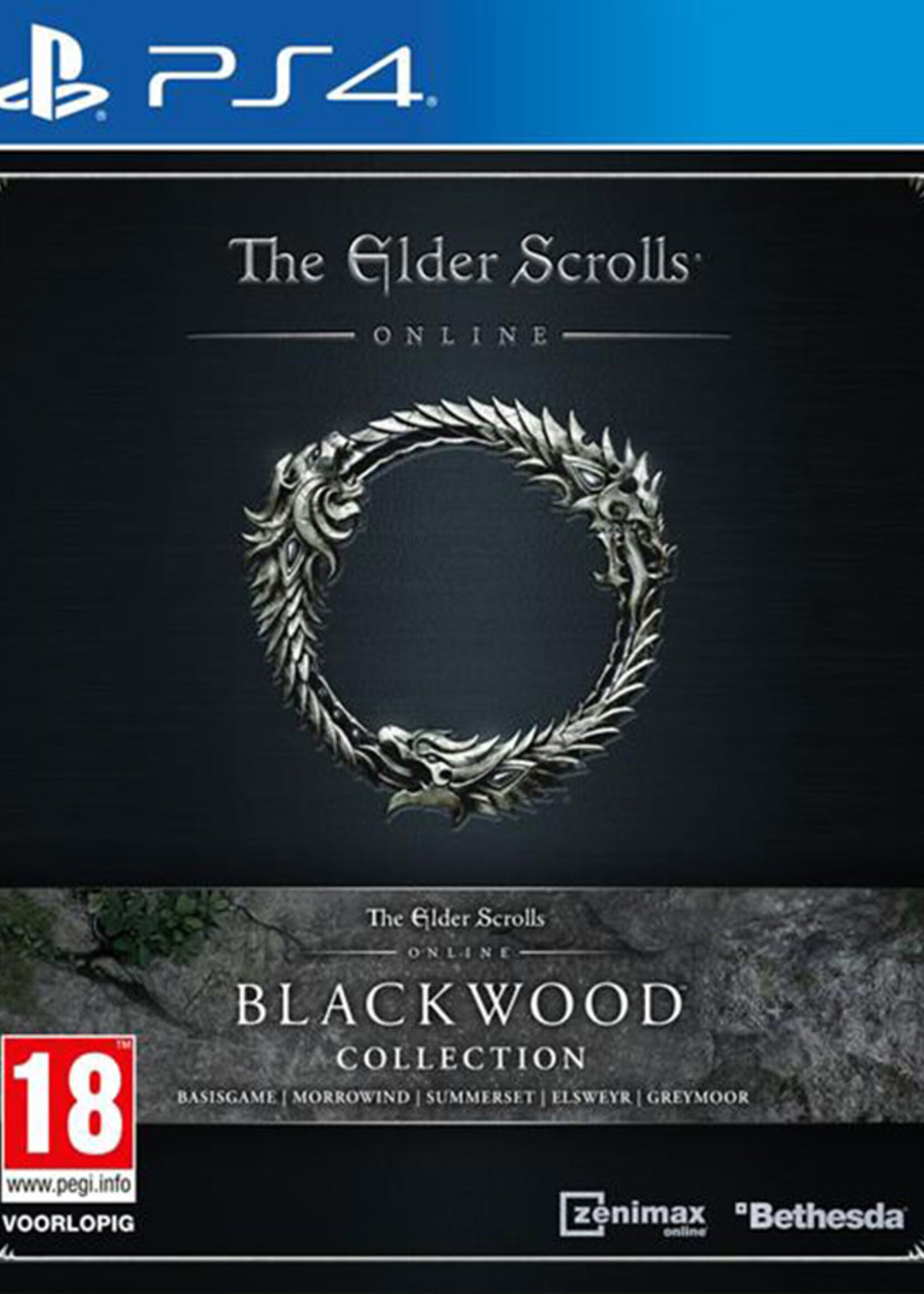 The Elder Scrolls Online Blackwood Collection PS4