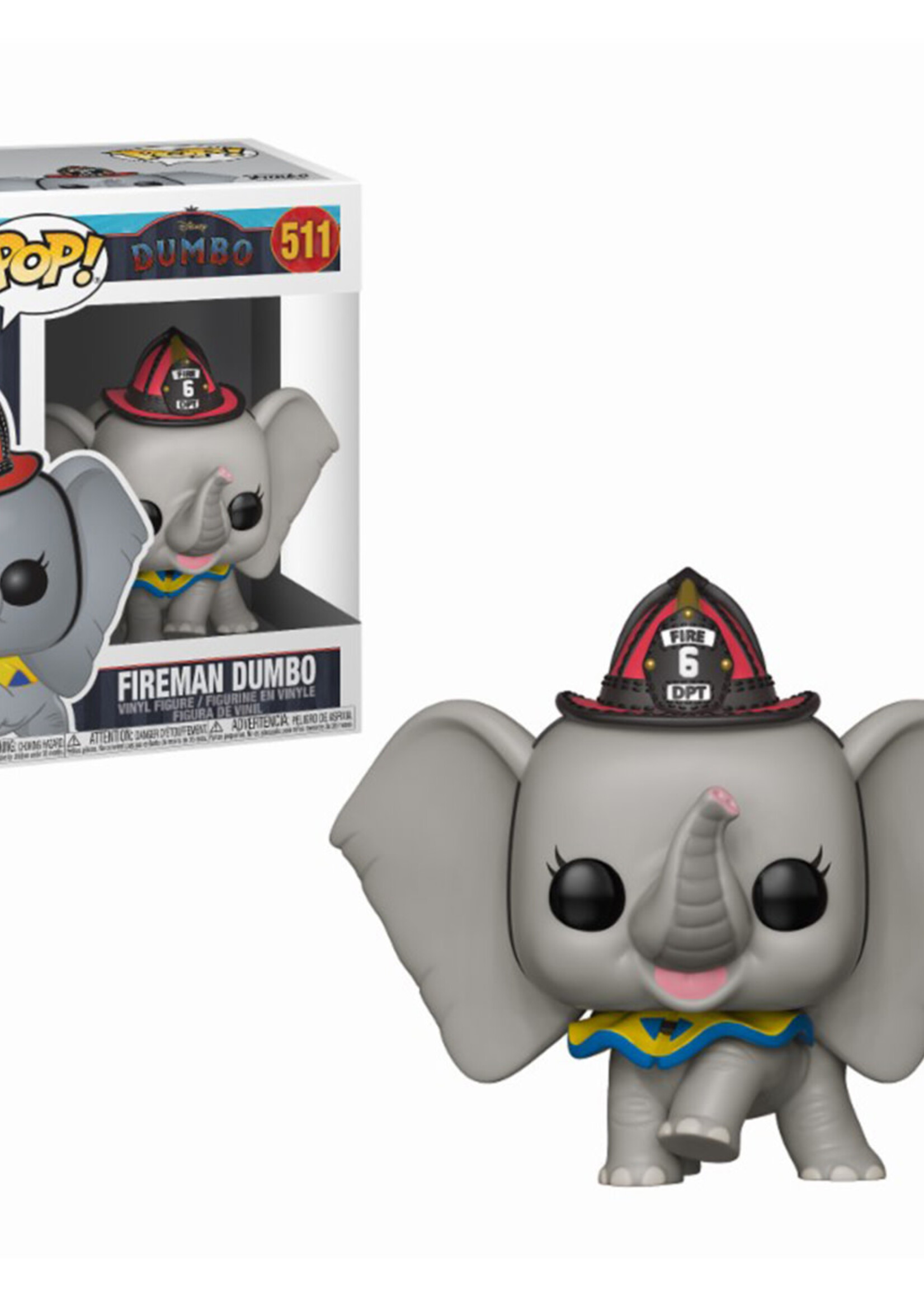 Disney Dumbo Funko Pop N° 511 Fireman Dumbo