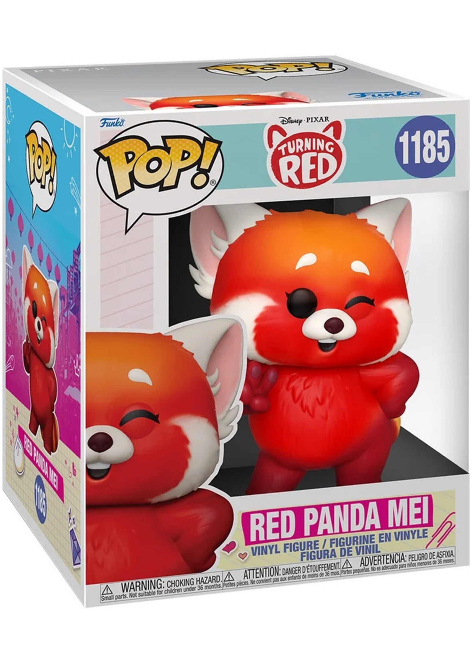 Disney Turning Red Funko Pop N° 1185 Red Panda Mei