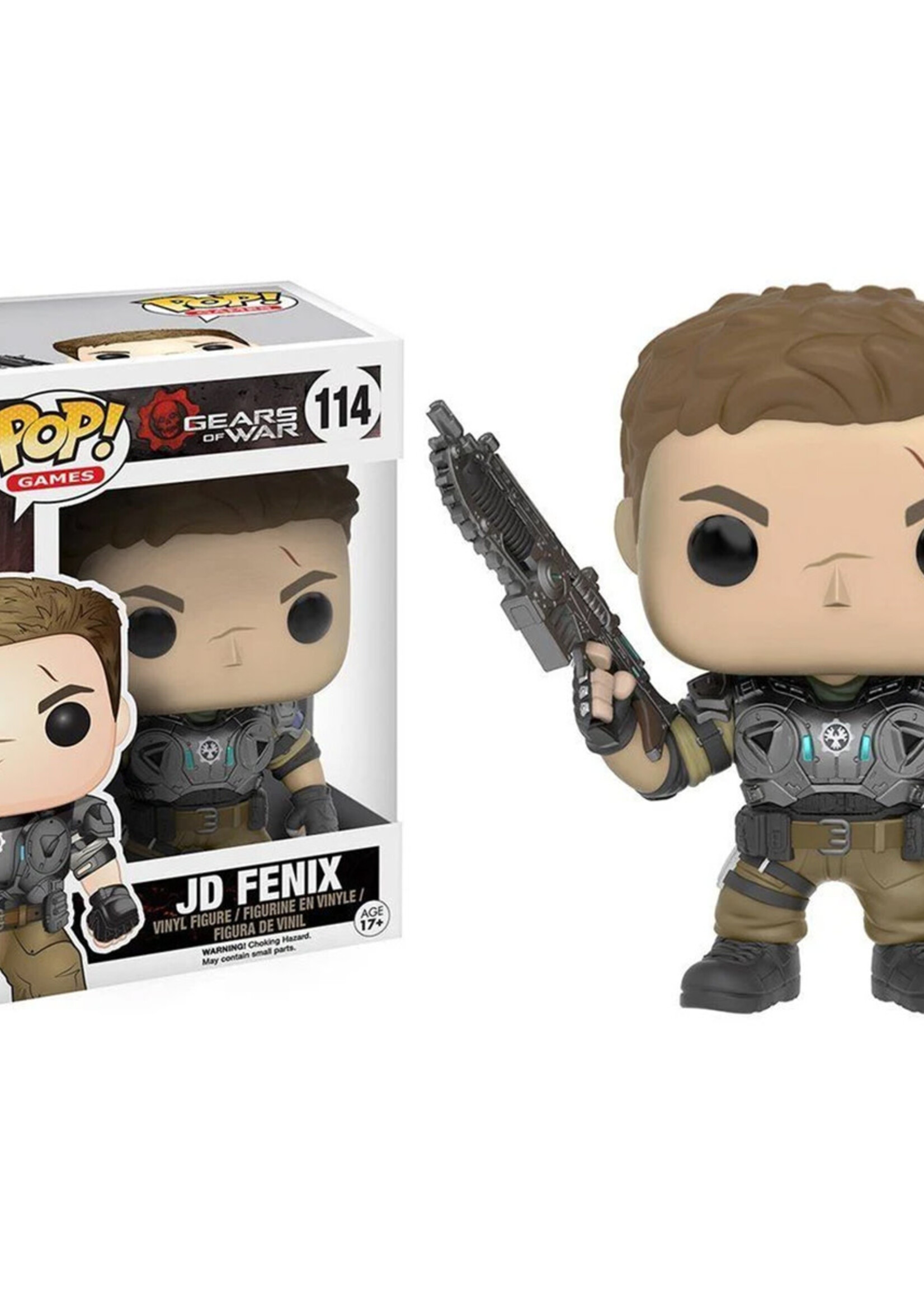 Gears Of War Funko Pop N° 114 Jd Fenix