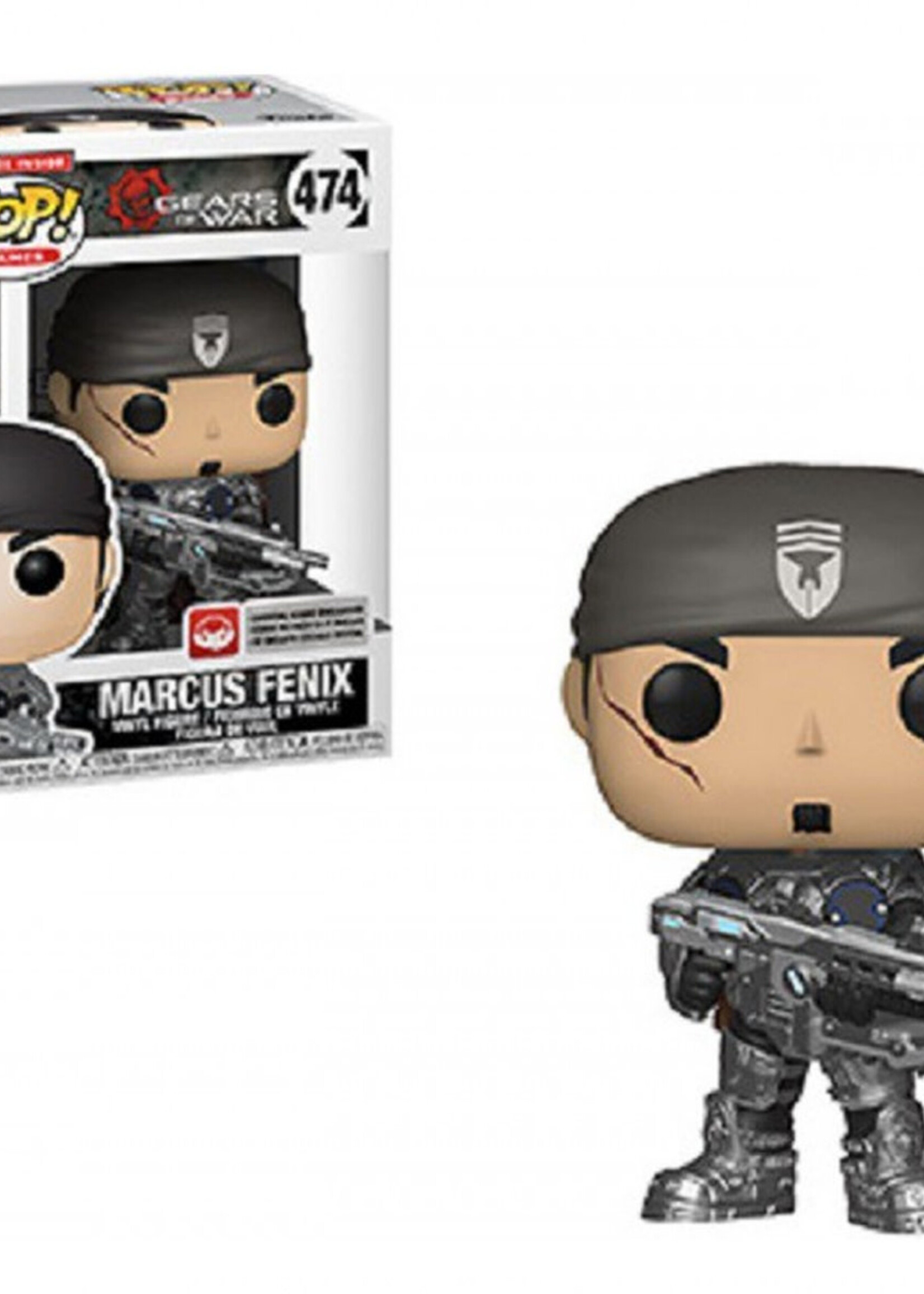 Gears of War Funko Pop N° 474 Marcus Fenix