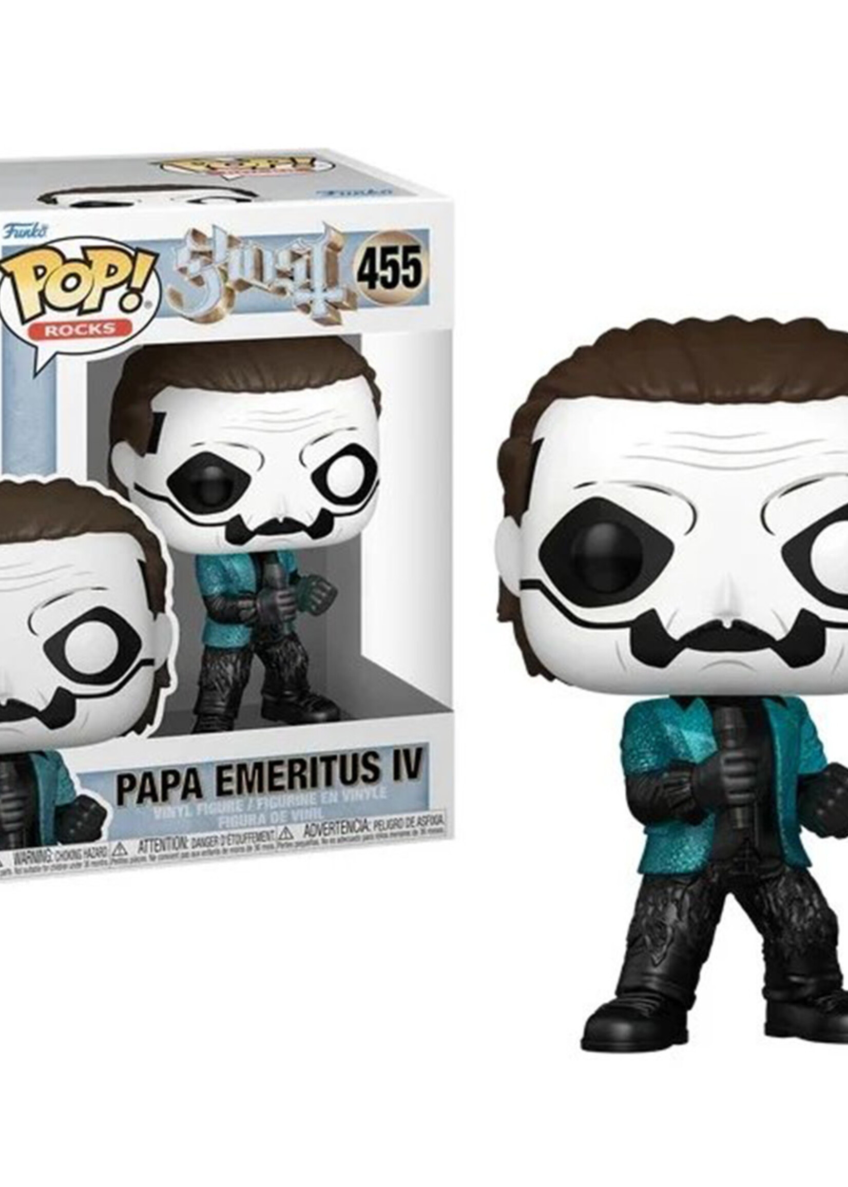 Ghost Funko Pop N° 455 Papa Emeritus IV Glitter