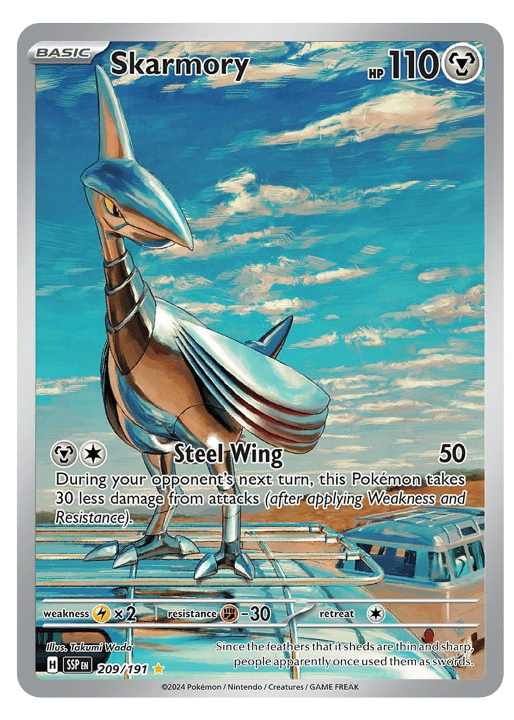 Skarmory 209 (SSP): near mint