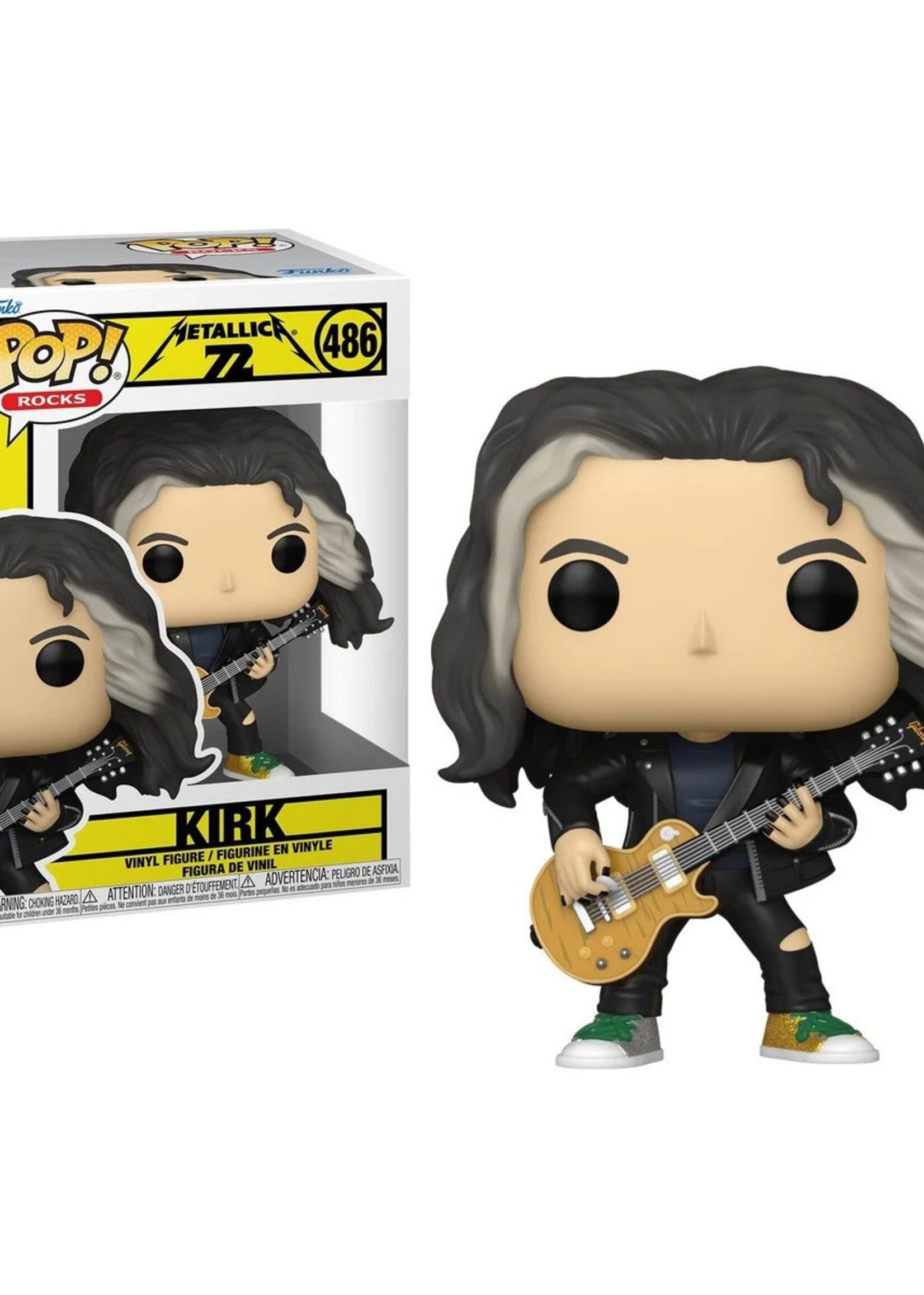 Metallica Pop Funko N° 486 Kirk 72S