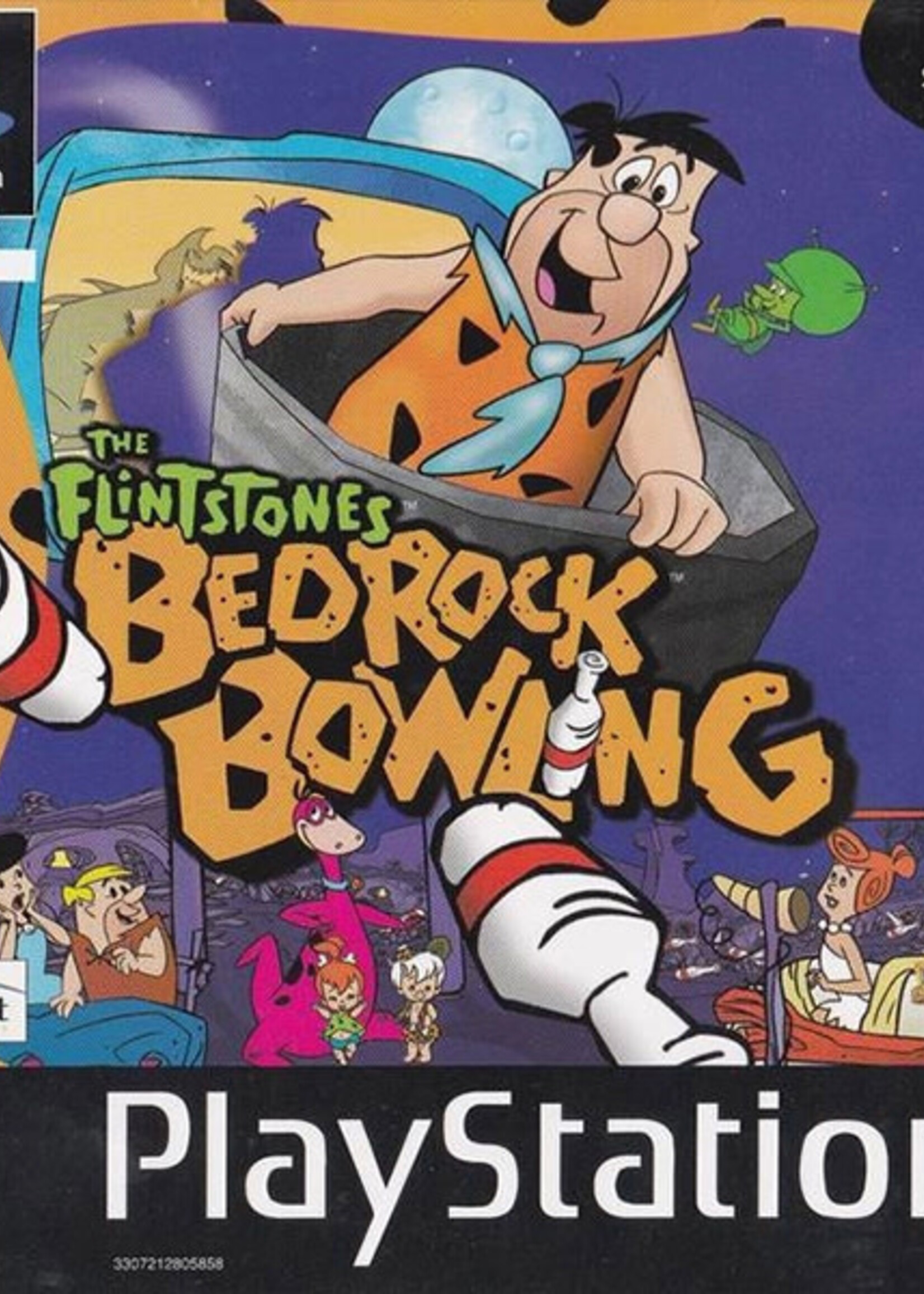 The Flinstones Bedrock Bowling  PS1