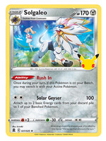 Solgaleo 21 (CEL): near mint