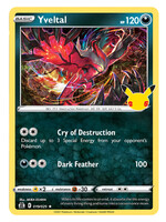 Yveltal 19 (CEL): near mint