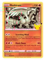 Reshiram 2 (CEL): near mint