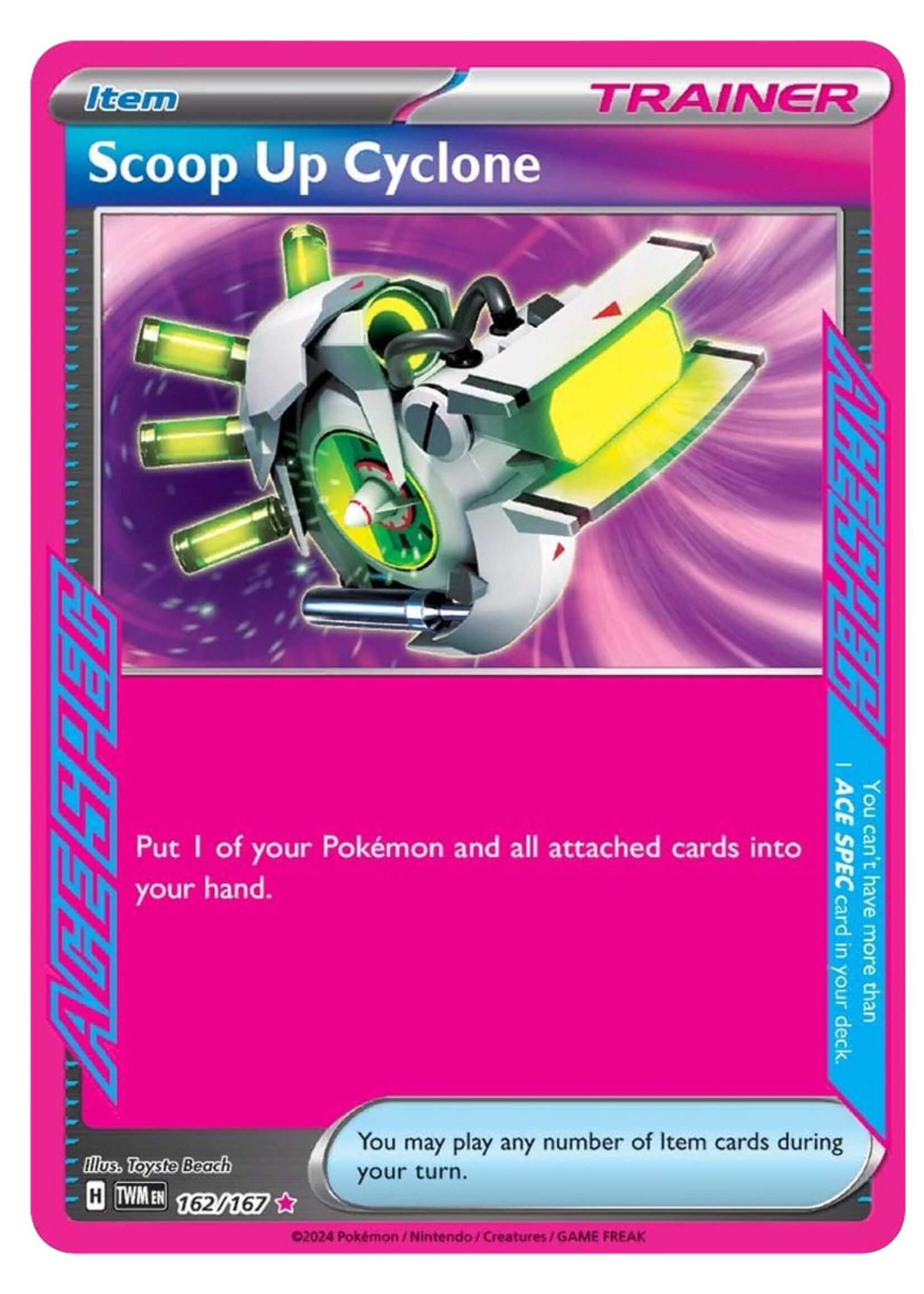 Scoop Up Cyclone 162 (TWM): near mint