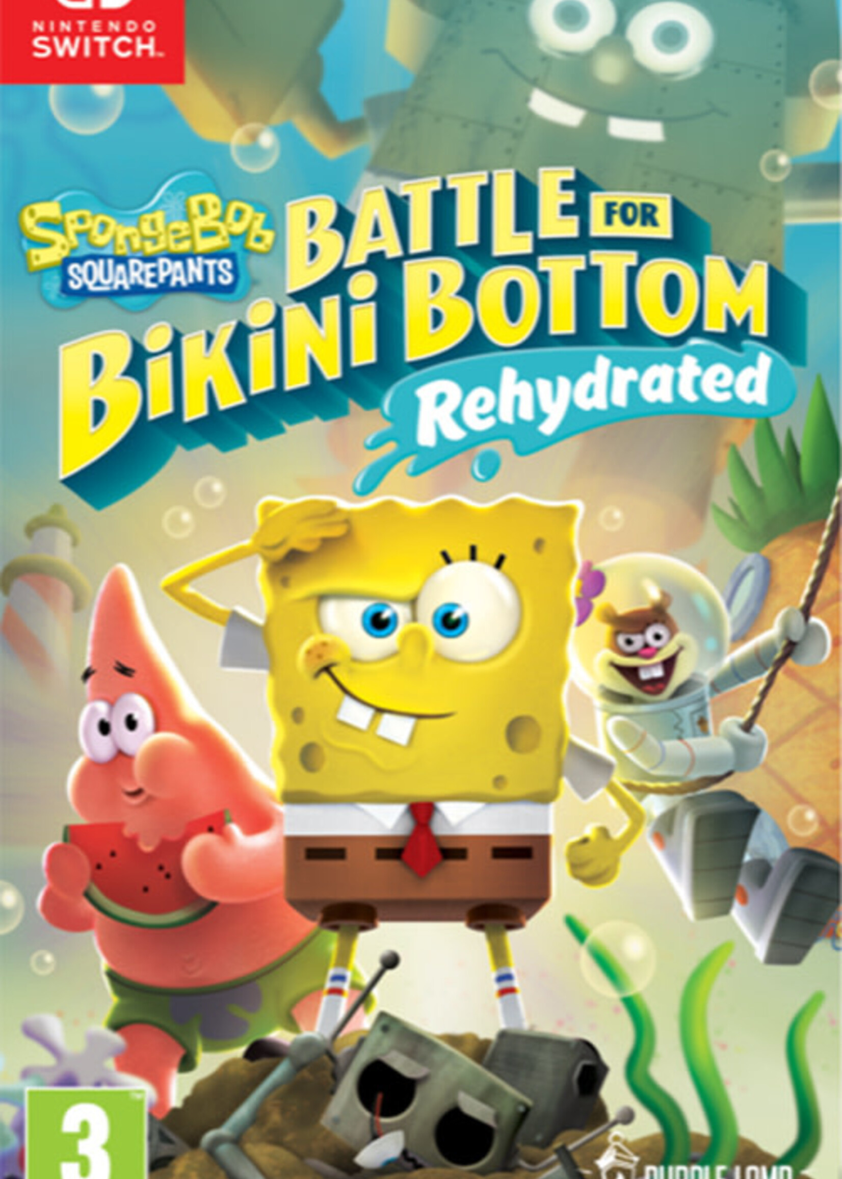 SpongeBob Squarepants Battle For Bikini Bottom Rehydrated Switch