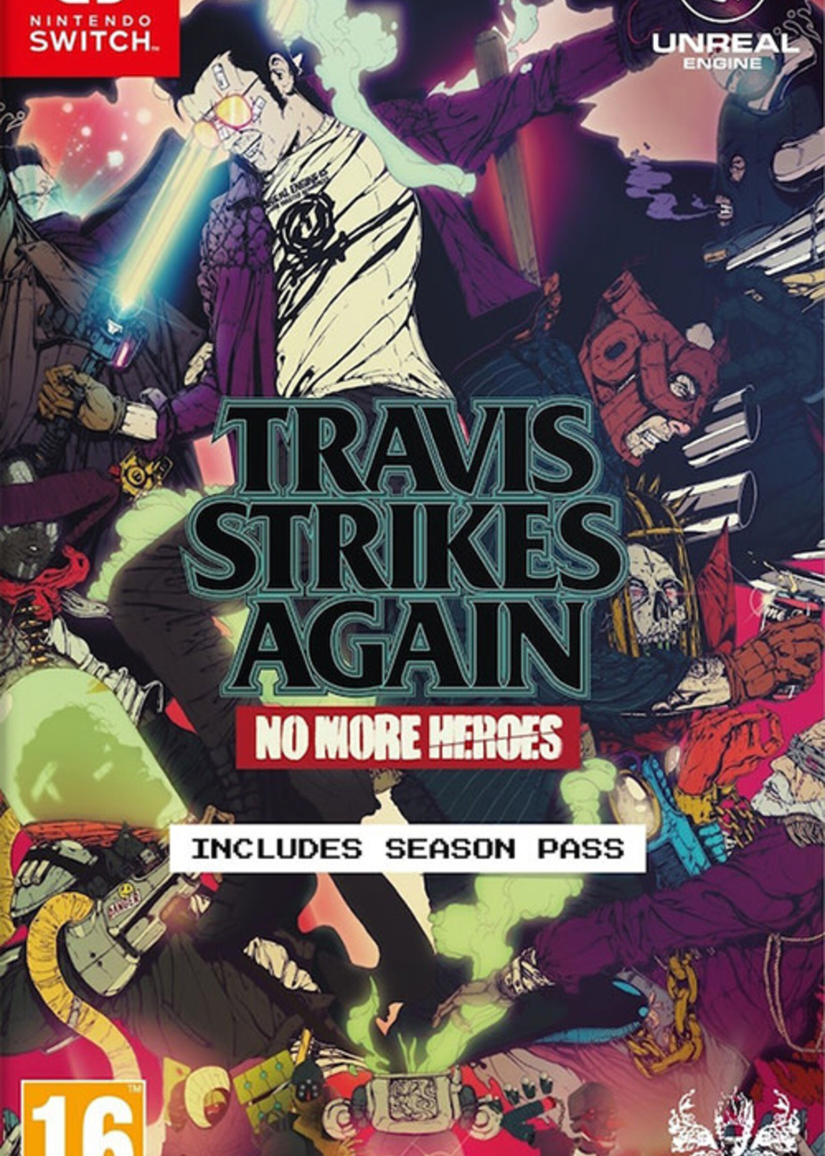 Travis Strikes Again No More Heroes Switch