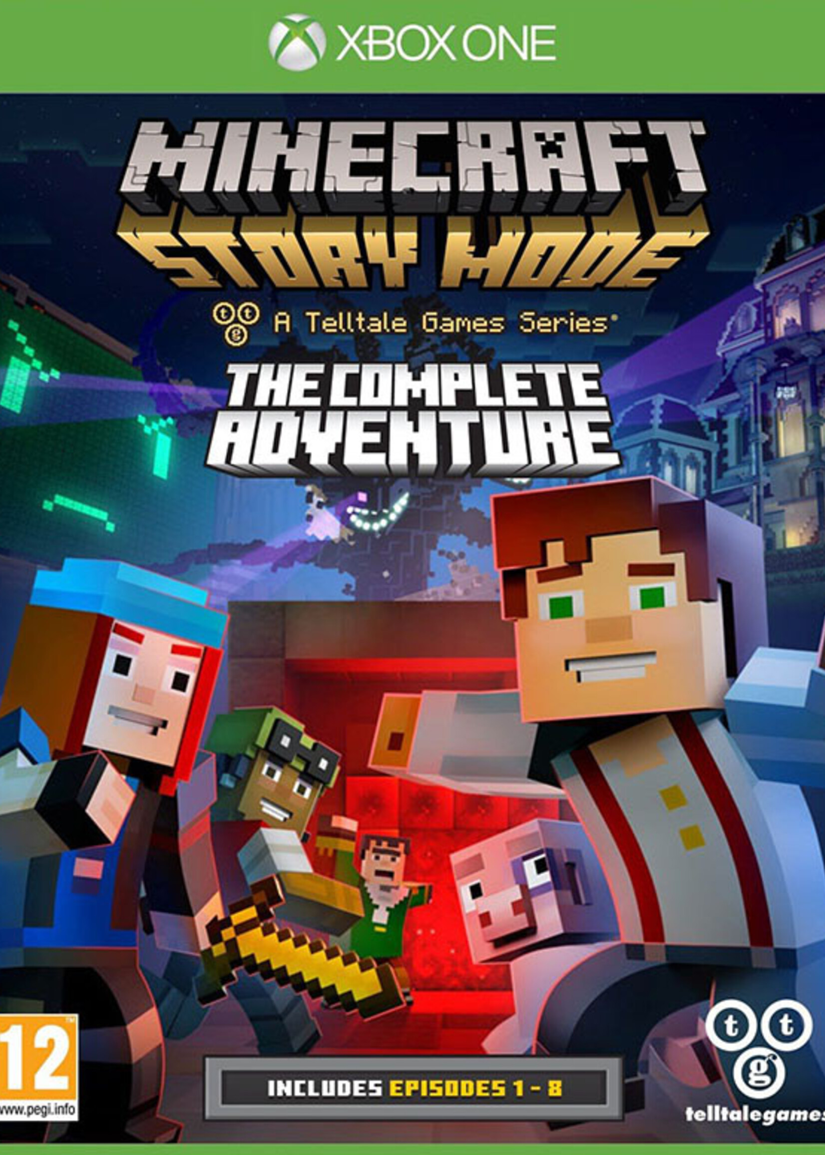 Minecraft Story Mode The  Complete Adventure X1