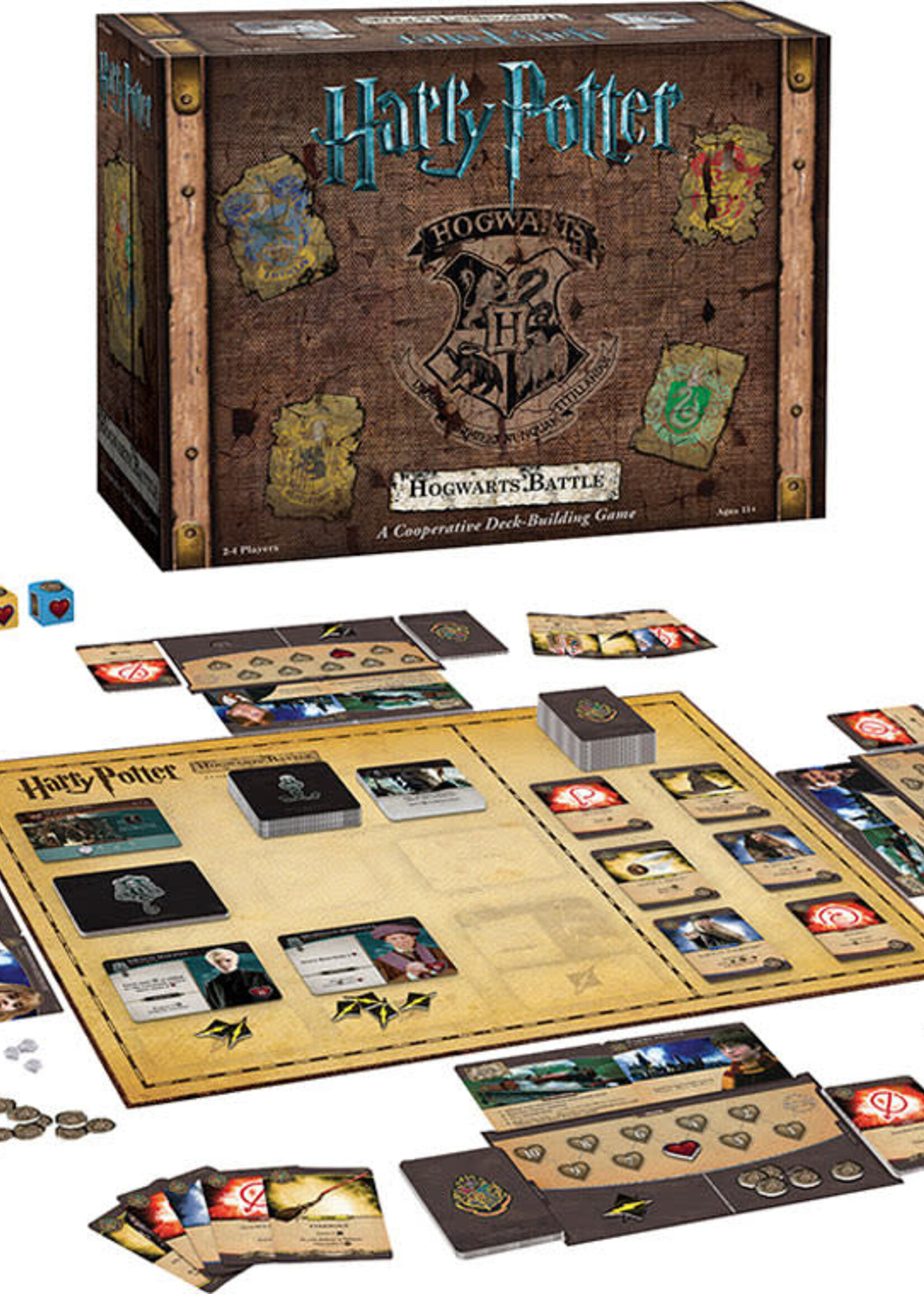 Harry Potter Hogwarts Battle  Co-operative Deck Building