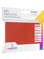 GameGenic Sleeves Prime Pack 66x91mm (100) Red