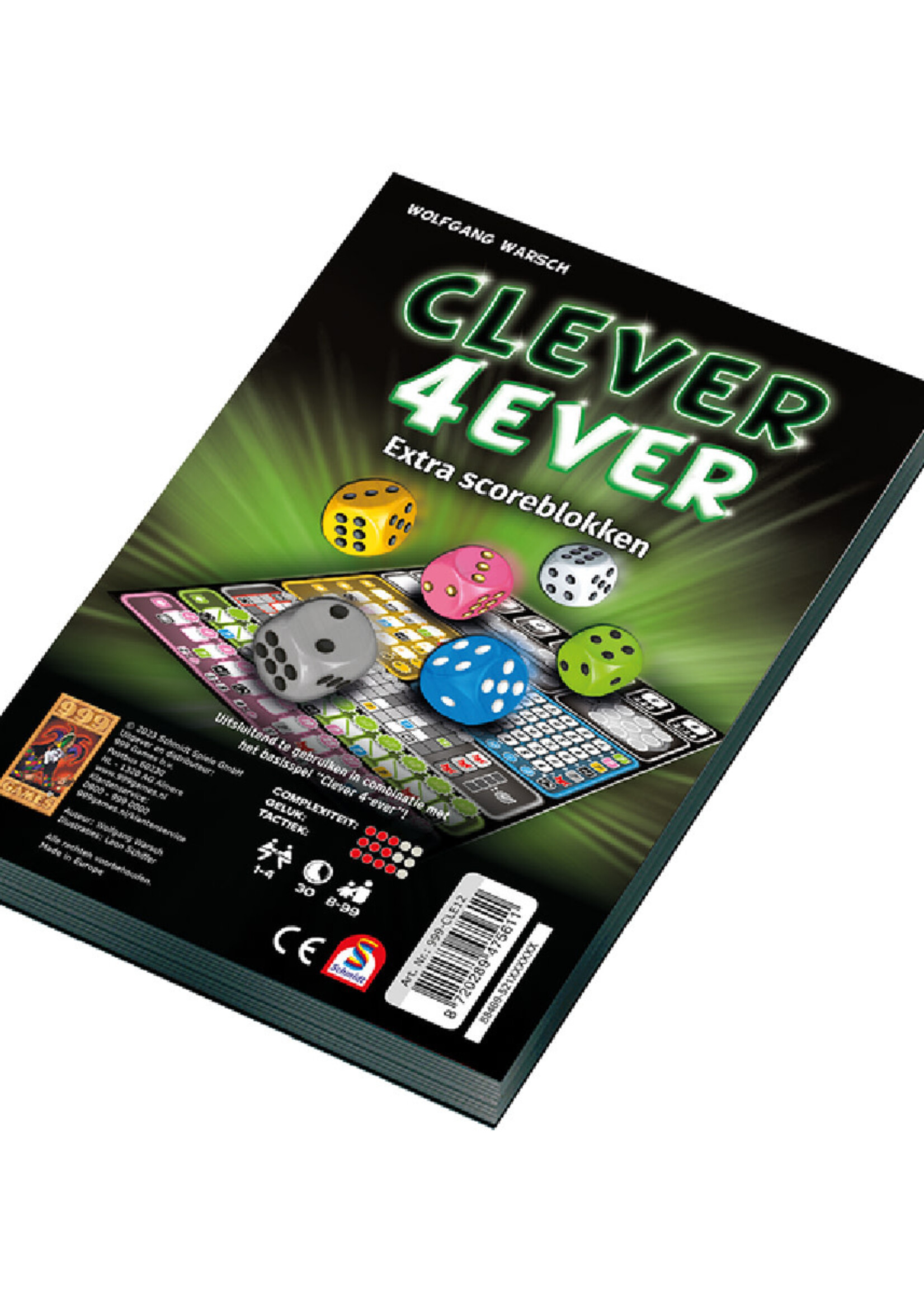 Clever 4 Ever Scoreblokken  2 Stuks