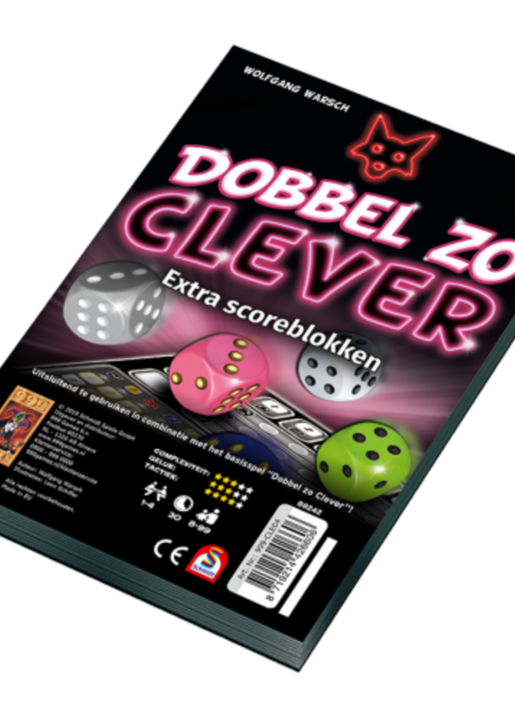 Dobbel zo Clever Scoreblok