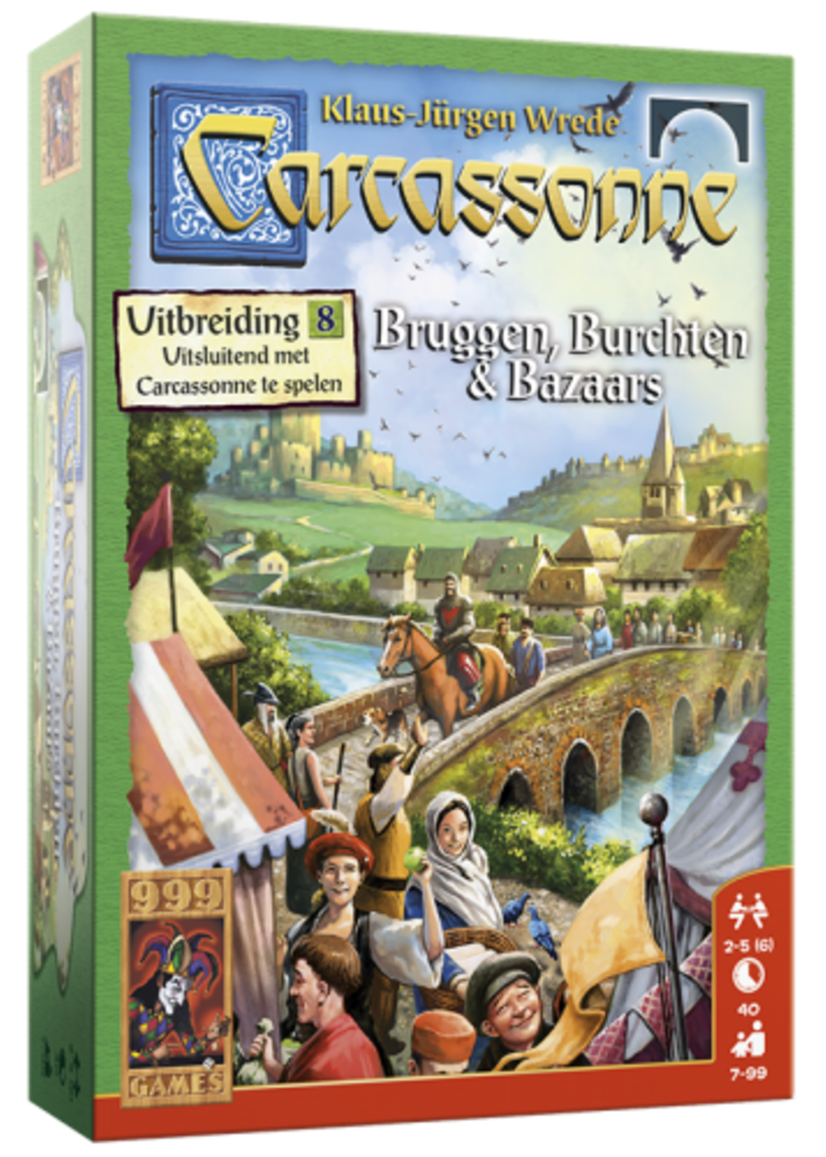 Carcassonne Bruggen, Burchten En Bazaars