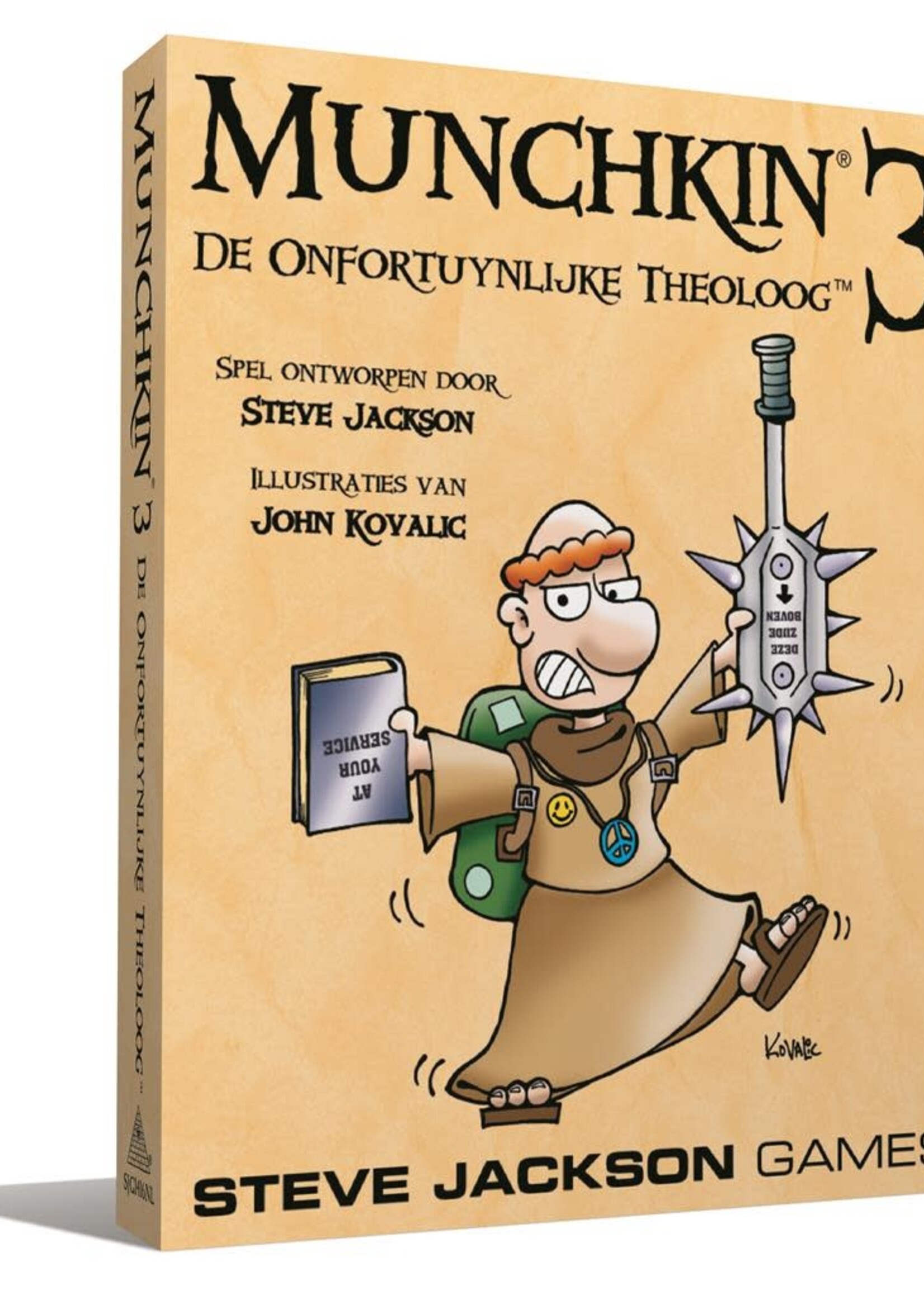 Munchkin 3 De Onfortuinlijke  Theoloog  NL